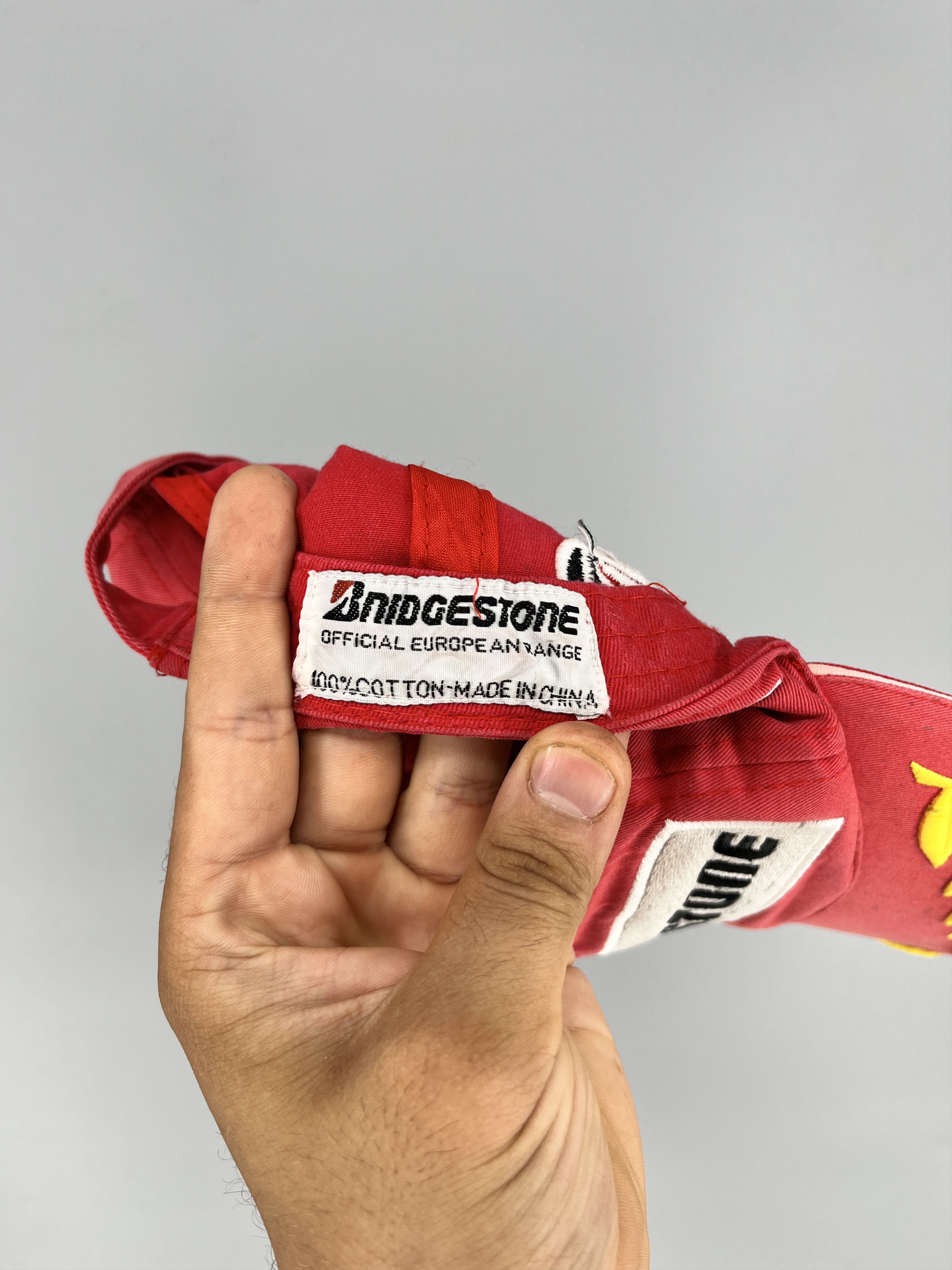 Vintage Vintage y2k Bridgestone Cap Hat Michael Schumacher F1 Size ONE SIZE - 10 Thumbnail