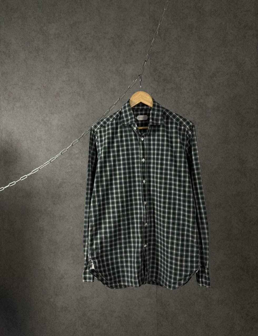 Vintage Guglielminotti Milano Italian designer shirt Size US L / EU 52-54 / 3 - 1 Thumbnail