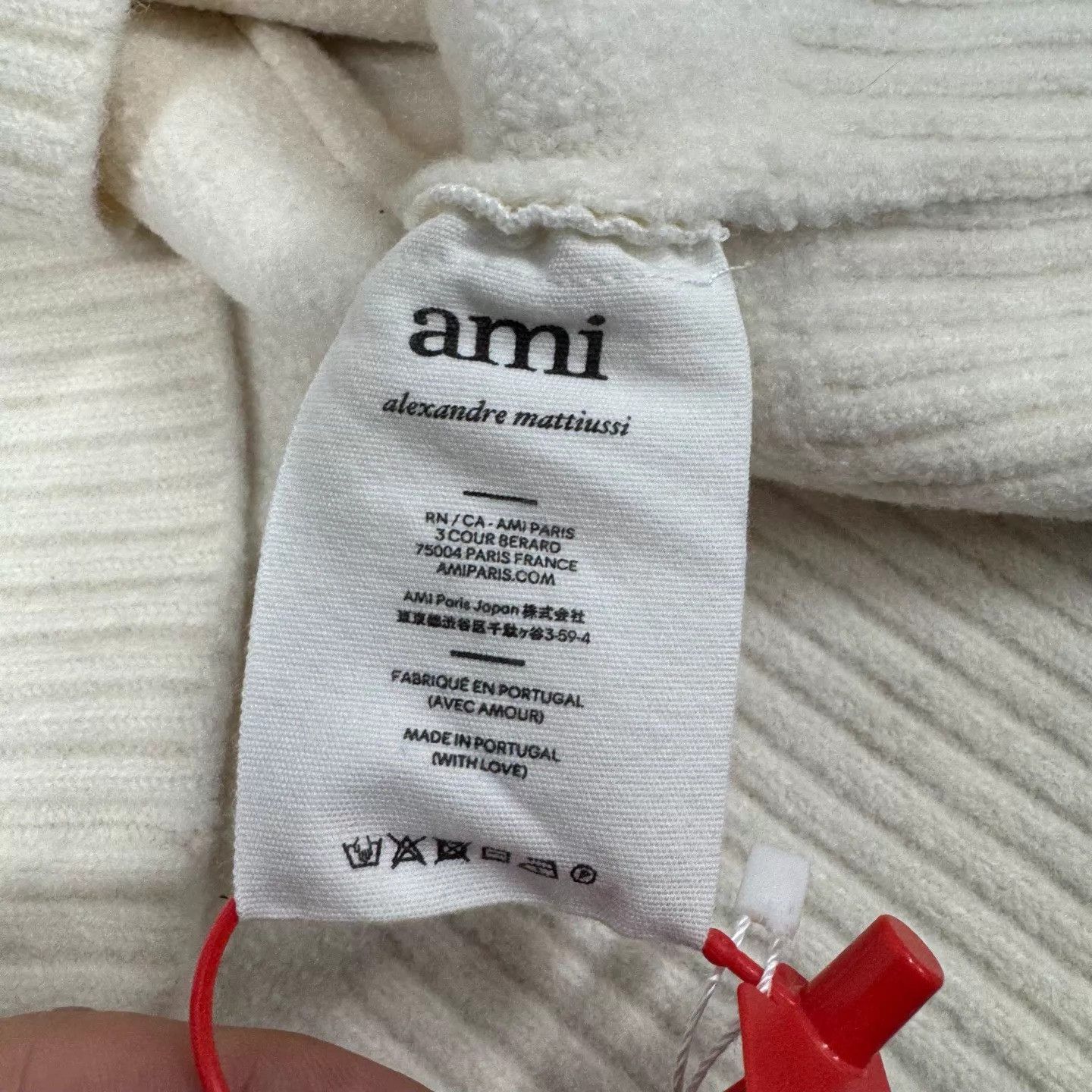 AMI Ami Heart Logo Wool Knit Cardigan L 99 New Size US L / EU 52-54 / 3 - 7 Thumbnail