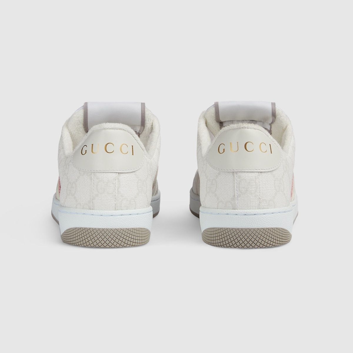Gucci oc11z1025 Screener Sneakers in White Size US 4.5 / IT 34.5 - 3 Thumbnail