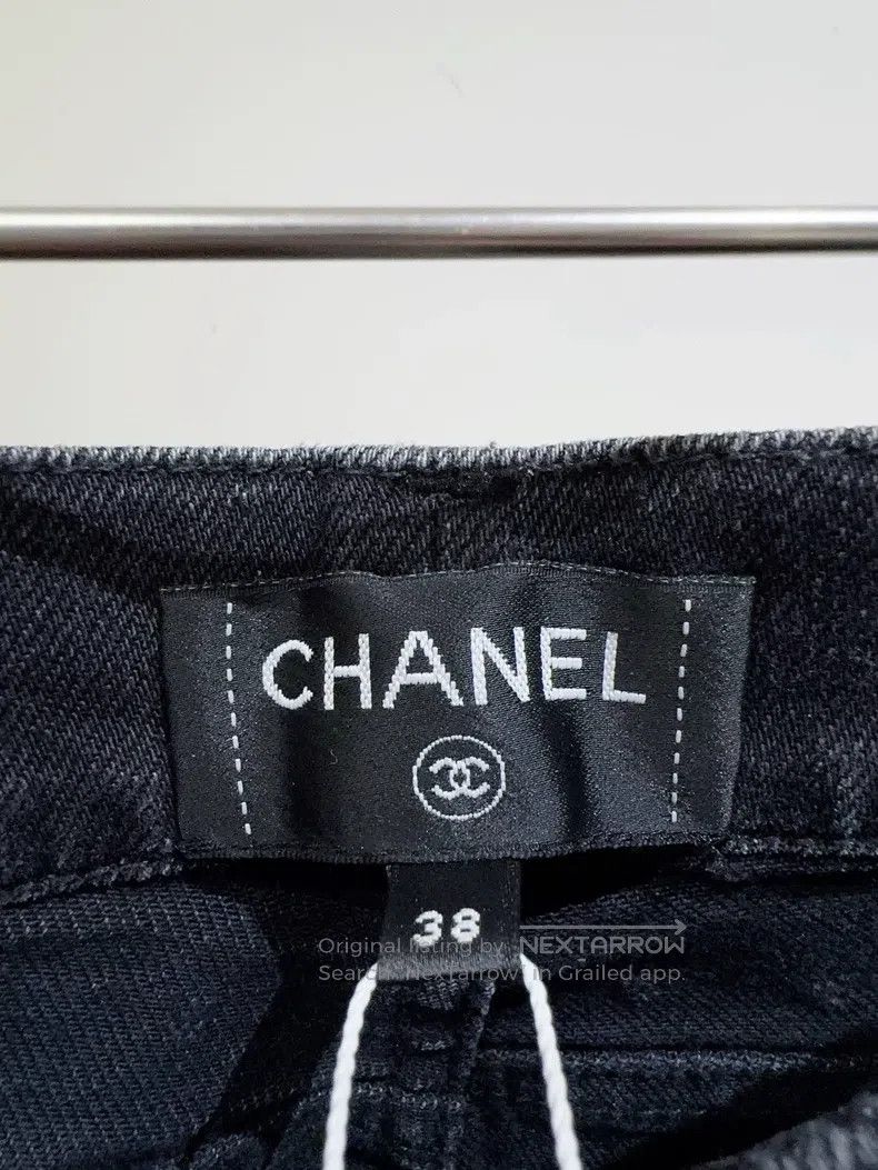 Chanel Chanel 23P full print double c jeans Size 25" / US 0 / IT 36 - 4 Thumbnail