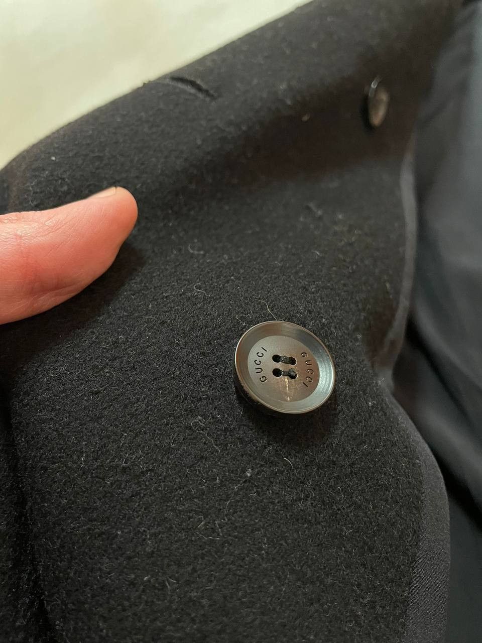 Gucci Wmn's Vintage Gucci Wool Jacket Trench Coat Size S / US 4 / IT 40 - 9 Thumbnail