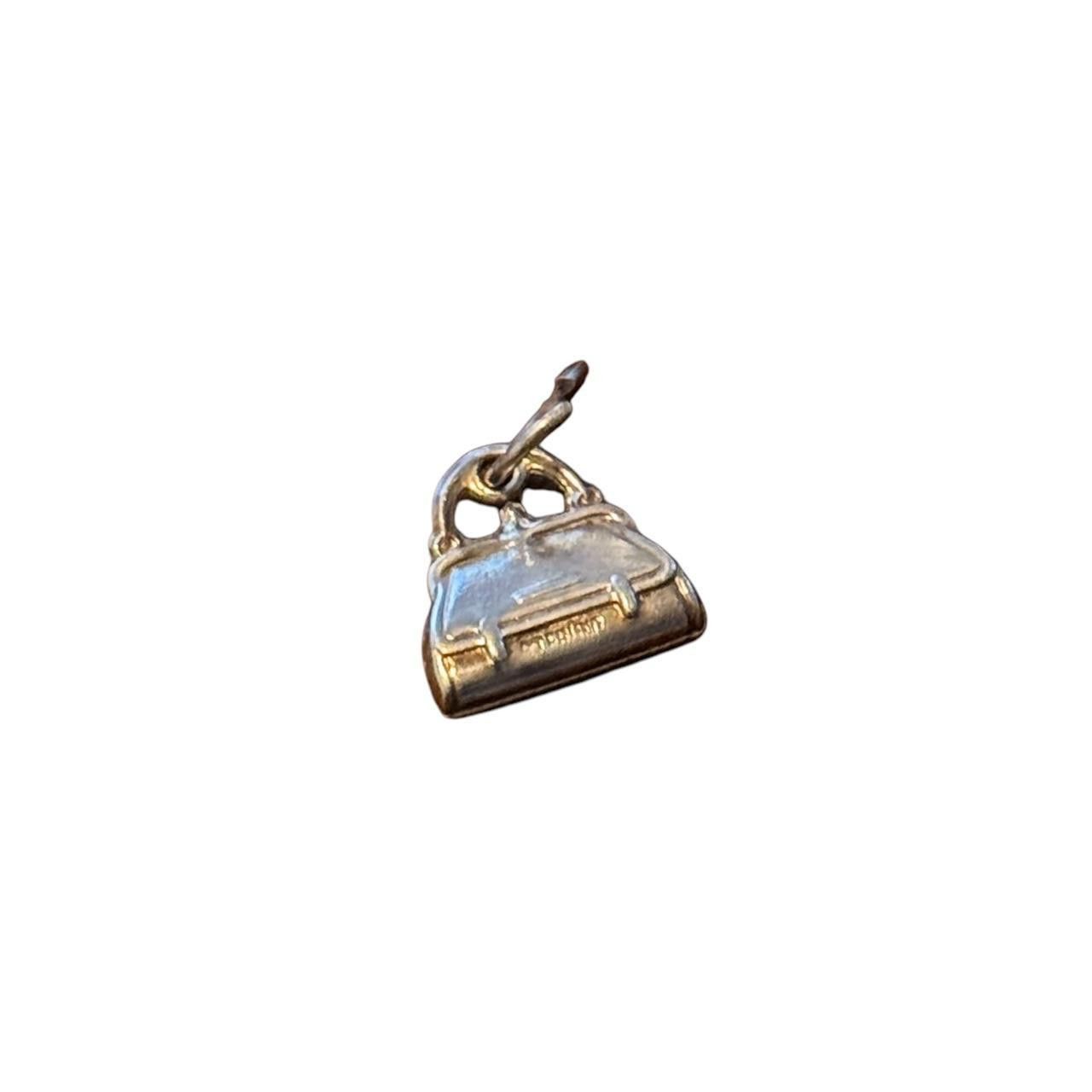 Designer Vintage Sterling Silver Purse Pendant/Charm Size ONE SIZE - 1 Thumbnail