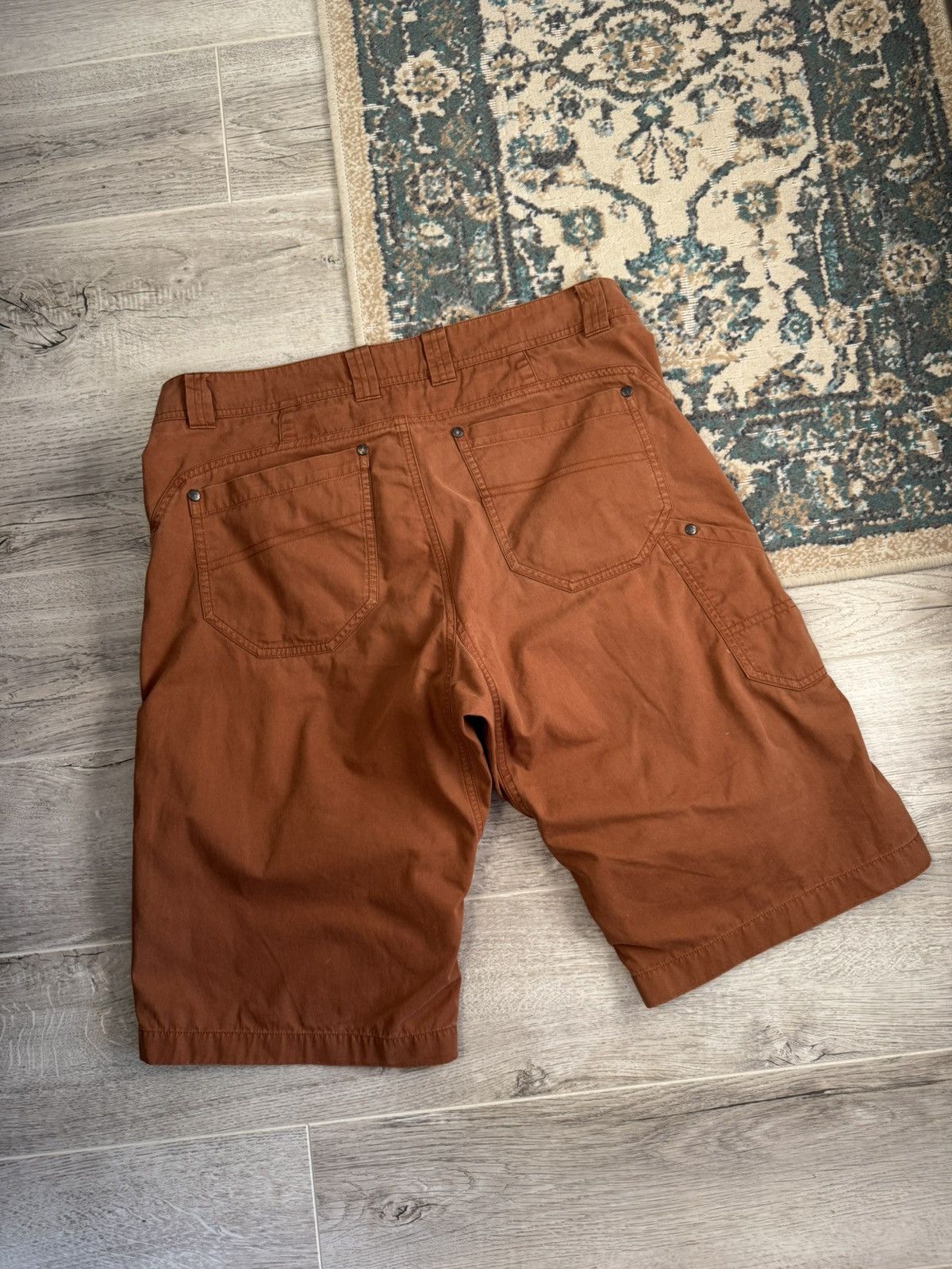 Arc'teryx Arcteryx Vintage Logo Orange Brick Shorts Size US 32 / EU 48 - 8 Thumbnail