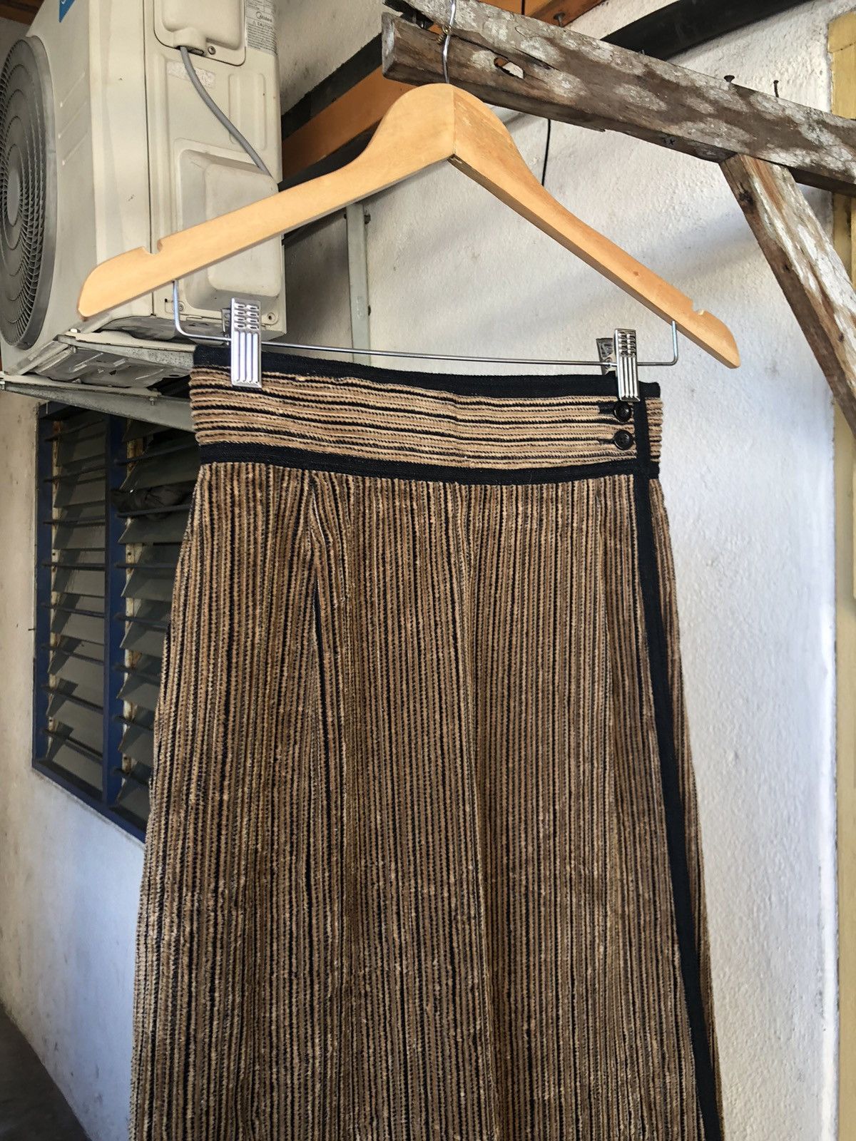 Yves Saint Laurent Rare❗️Vintage 90s Yves Saint Laurent Paris Corduroy Skirt Size 24" / US 00 / IT 34 - 5 Thumbnail