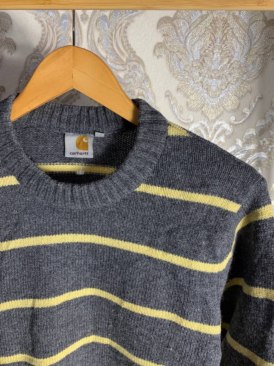 Carhartt × Vintage CARHARTT VINTAGE SWEATER KNIT WORK IN PROGRESS Y2K 90s RARE Size US S / EU 44-46 / 1 - 2 Thumbnail