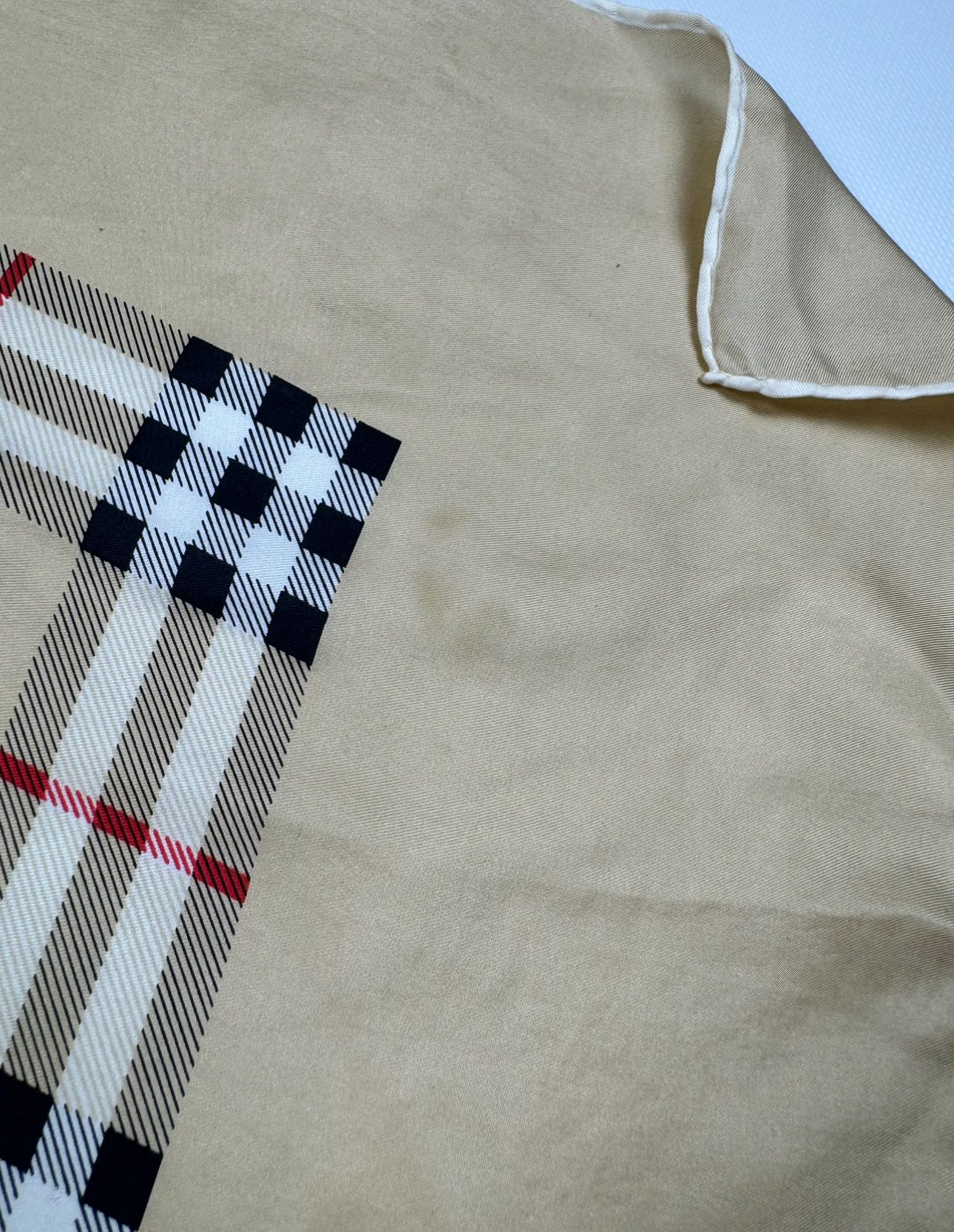 Burberry BURBERRY VINTAGE NOVA CHECK SILK SCARF Size ONE SIZE - 11 Thumbnail