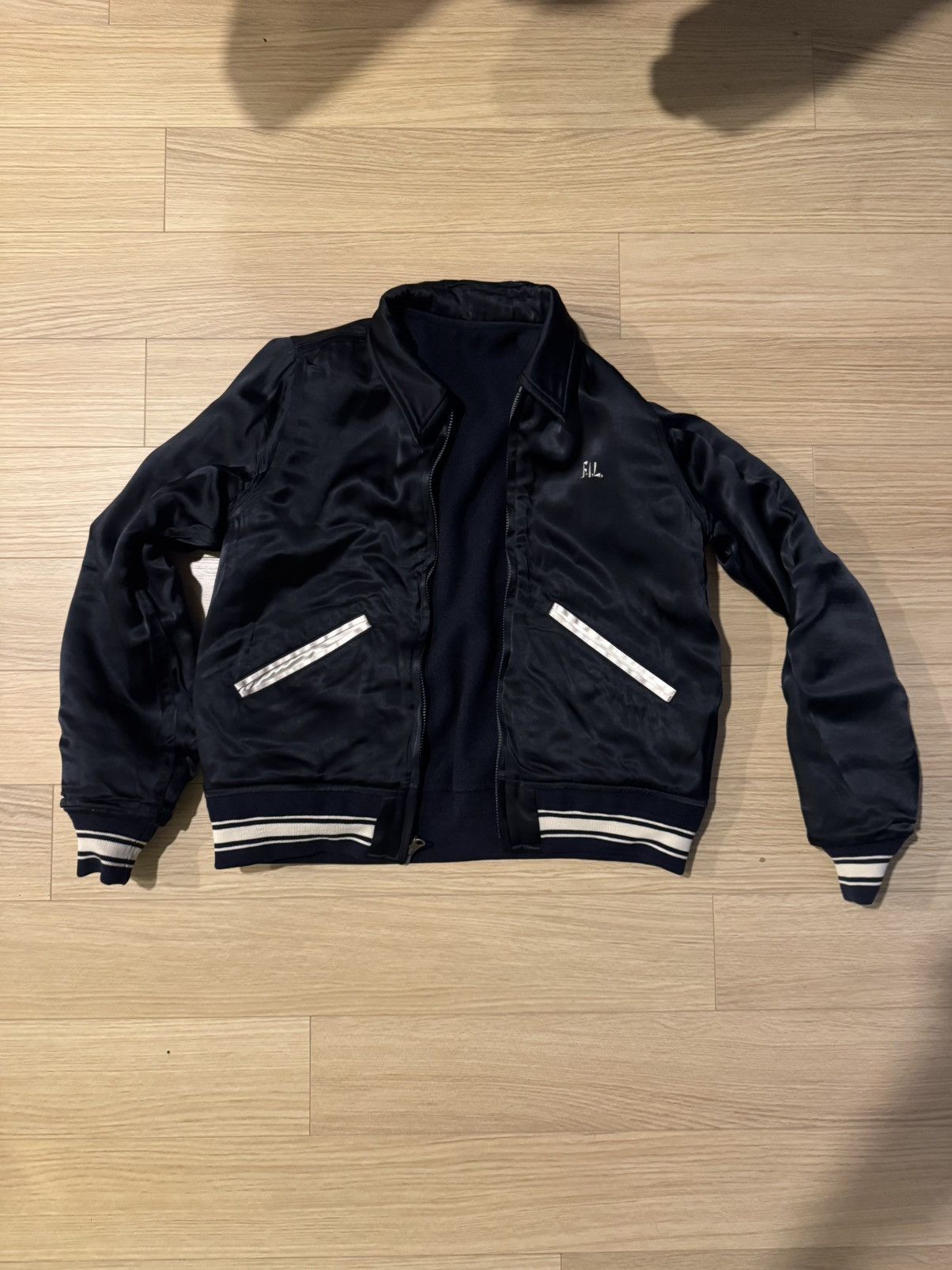 Visvim Visvim Peerless Reversible Satin Bomber Jacket Size US M / EU 48-50 / 2 - 5 Thumbnail