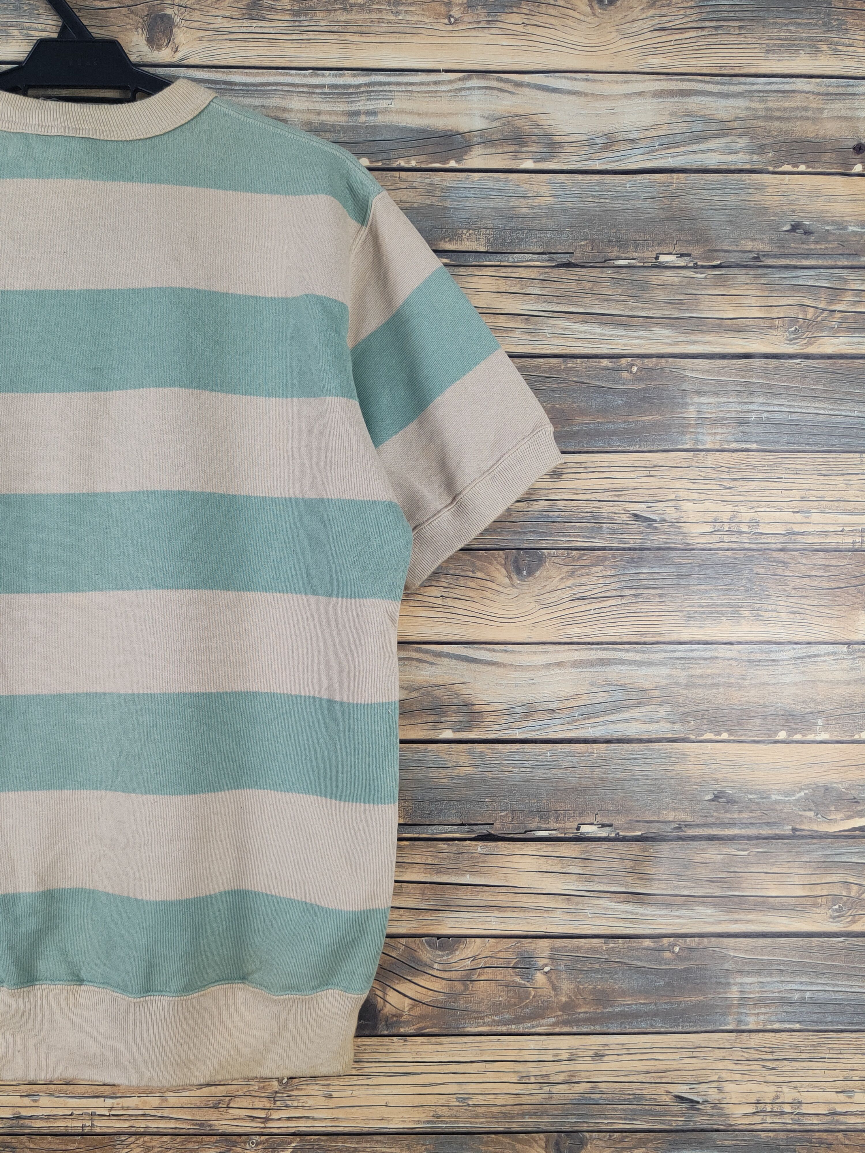 Beams Plus Beams Green Brown Knitwear Short Sleeve Sweatshirts #W1754 Size US M / EU 48-50 / 2 - 9 Thumbnail