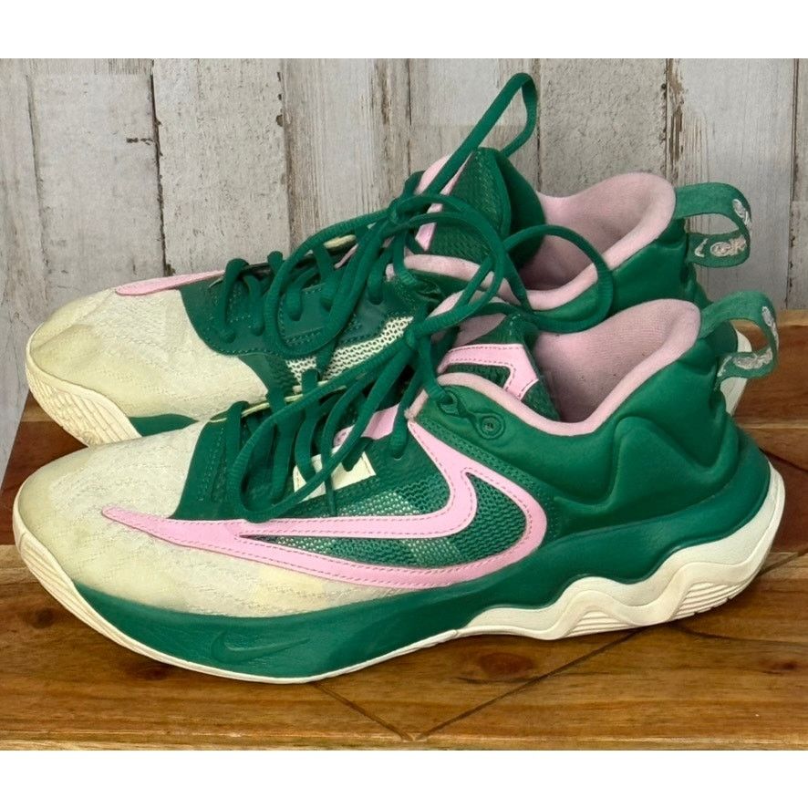 Nike Nike Giannis Immortality 3 Men's Basketball Shoes Green Size US 8 / EU 41 - 4 Thumbnail
