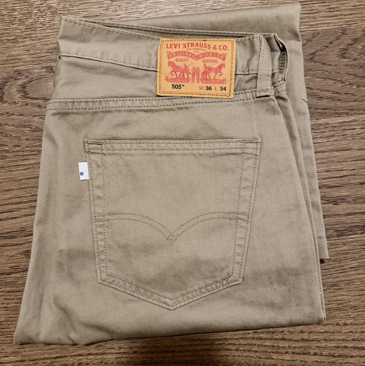 Levi's Levis 505 Denim. Size US 36 / EU 52 - 1 Thumbnail