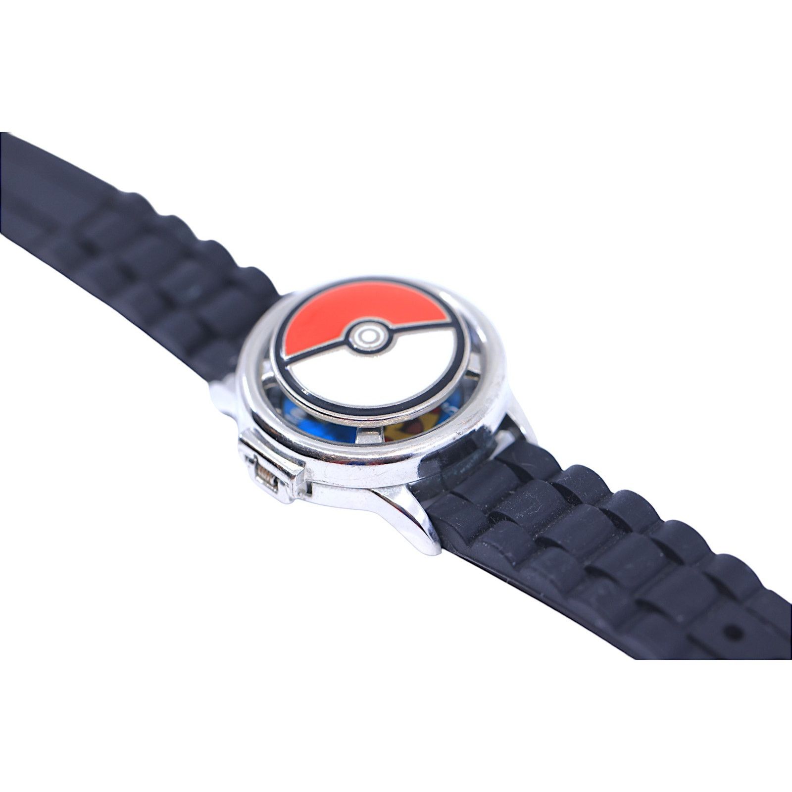 Pokemon Pokémon Pikachu Pokeball Spinning Stainless Steel Watch Size ONE SIZE - 6 Thumbnail