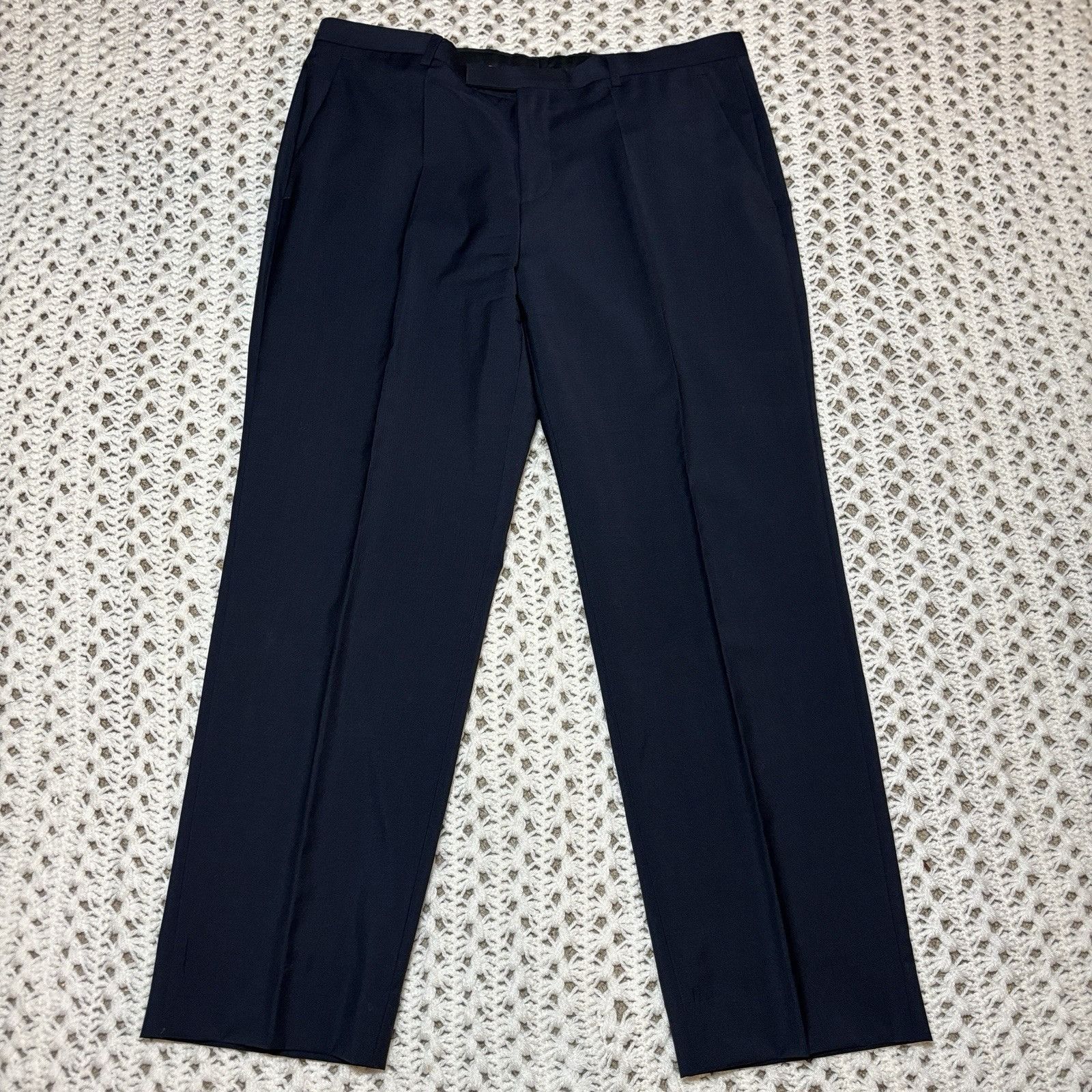 Hugo Boss Hugo Boss Diesselstrasse Slim Fit Suit Jacket Navy sz 38R W3 Size 38R - 10 Thumbnail
