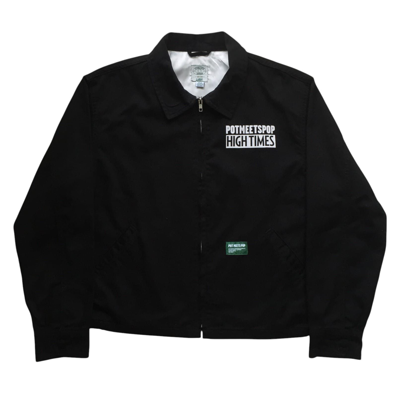 Vintage Pot Meets Pop x High Times Magazine FW 24 Work Jacket Size US L / EU 52-54 / 3 - 1 Thumbnail