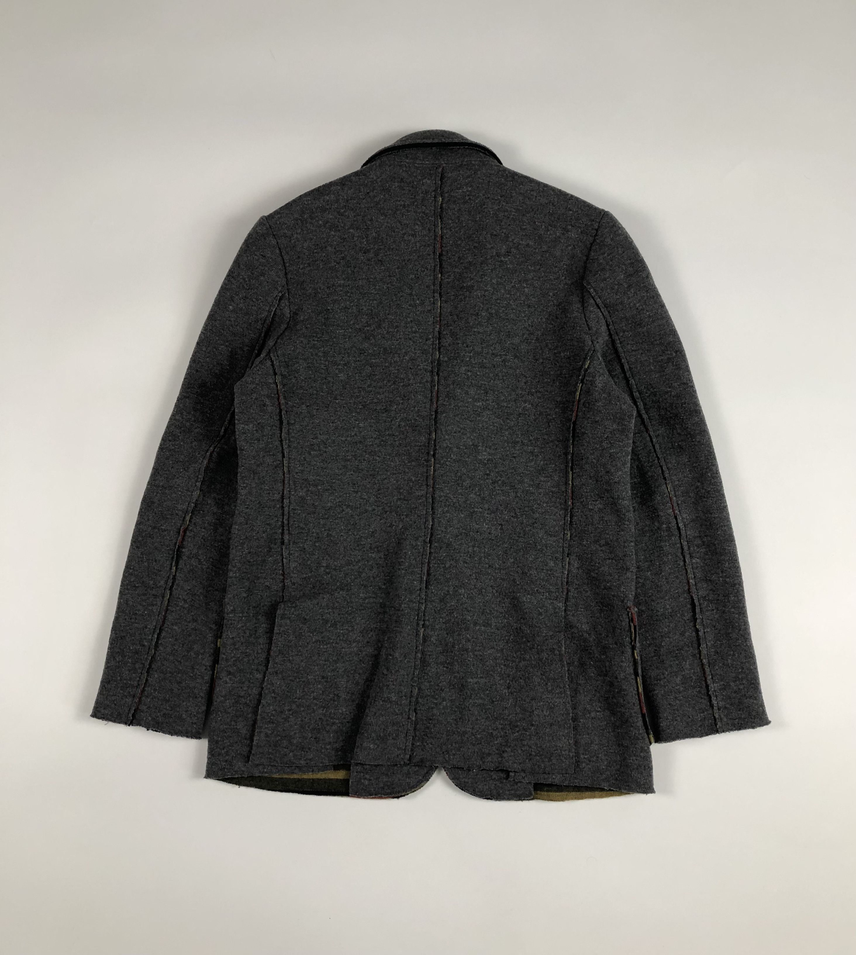 Other Gallo Wool-Blend Unfinished Edges Blazer Size 52R - 8 Thumbnail
