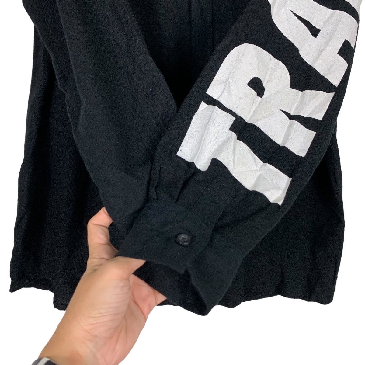 Vintage TRANS LAND URBANGARMENT BIG LOGO BUTTON UP SHIRT #0203-C10 Size US L / EU 52-54 / 3 - 14 Thumbnail
