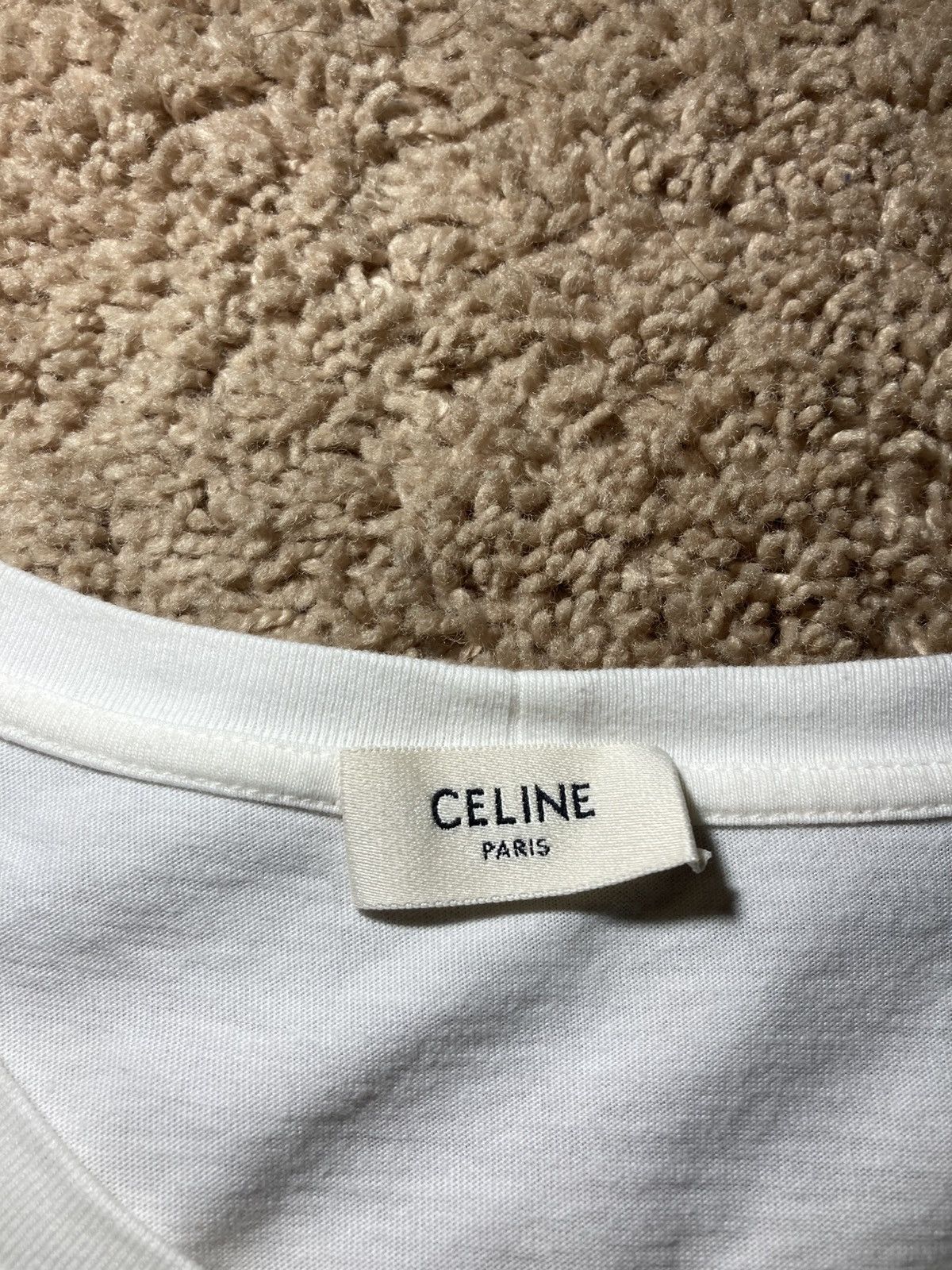 Celine SS20 Celine David Kramer Ghost Round 70s Graphic Hedi Size US M / EU 48-50 / 2 - 5 Thumbnail