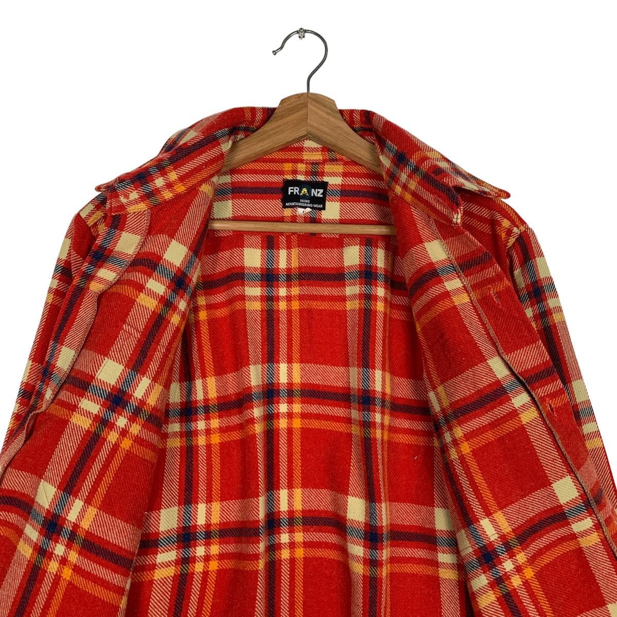 Flannel FRANZ Sking Mountaineering Wear Tartan Flannel #0308-C14 Size US M / EU 48-50 / 2 - 13 Thumbnail