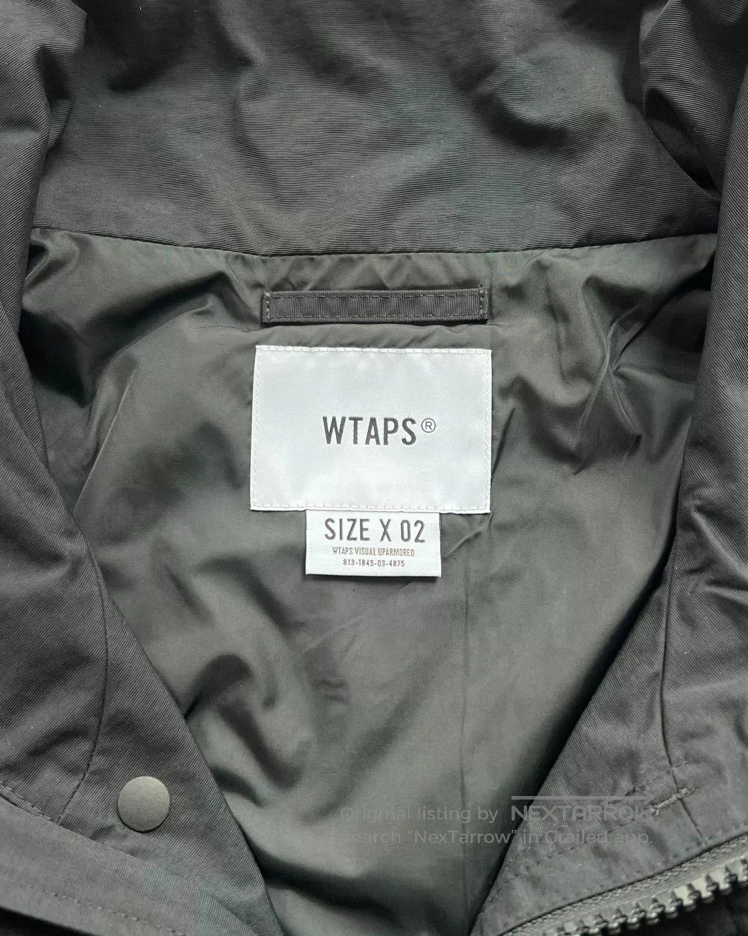 Wtaps WTAPS 18aw PEAK Waterproof Jacket. Size US M / EU 48-50 / 2 - 2 Thumbnail