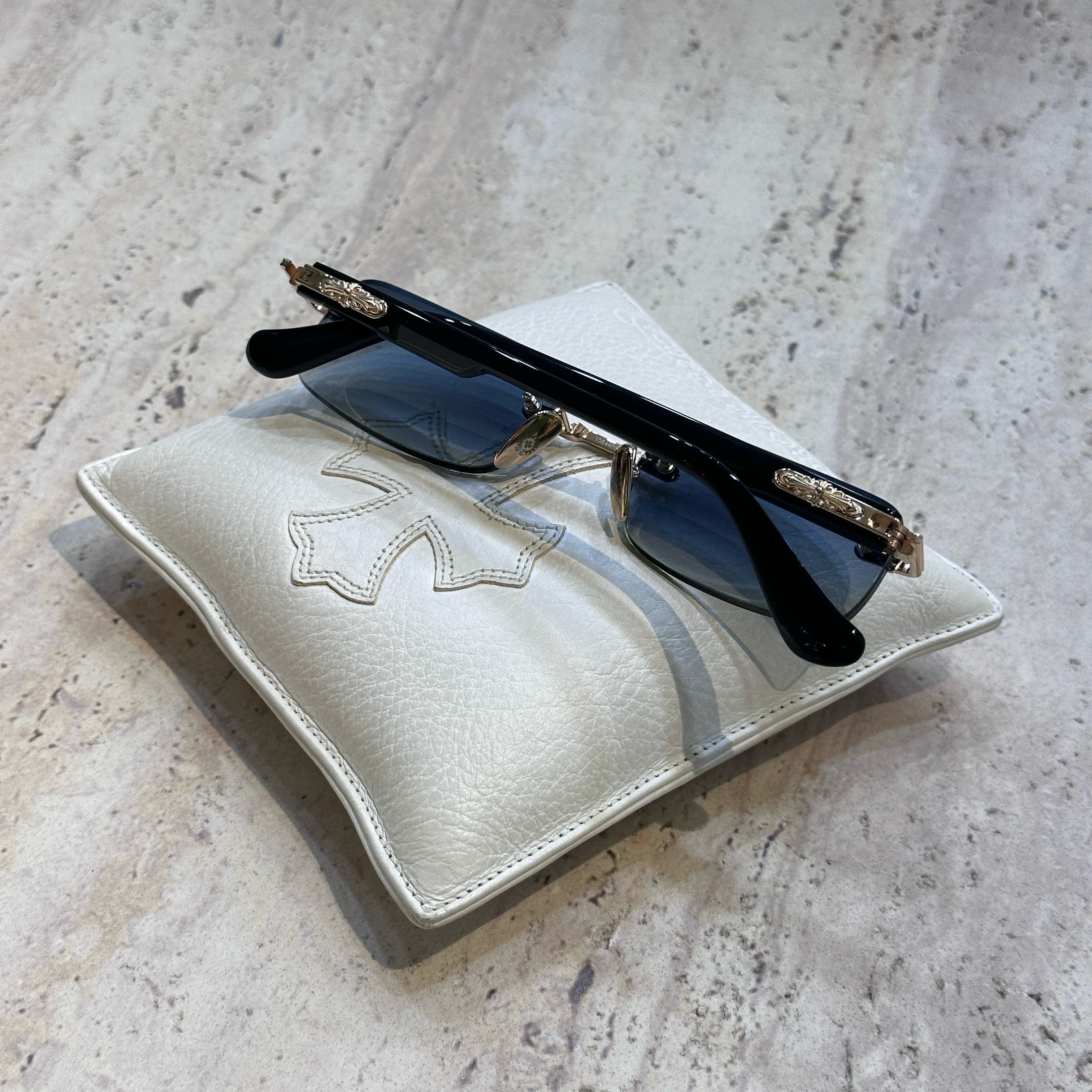 Chrome Hearts CHROME HEARTS DEEP I Gold Plated-Black-Plastic-Sun Size ONE SIZE - 3 Thumbnail