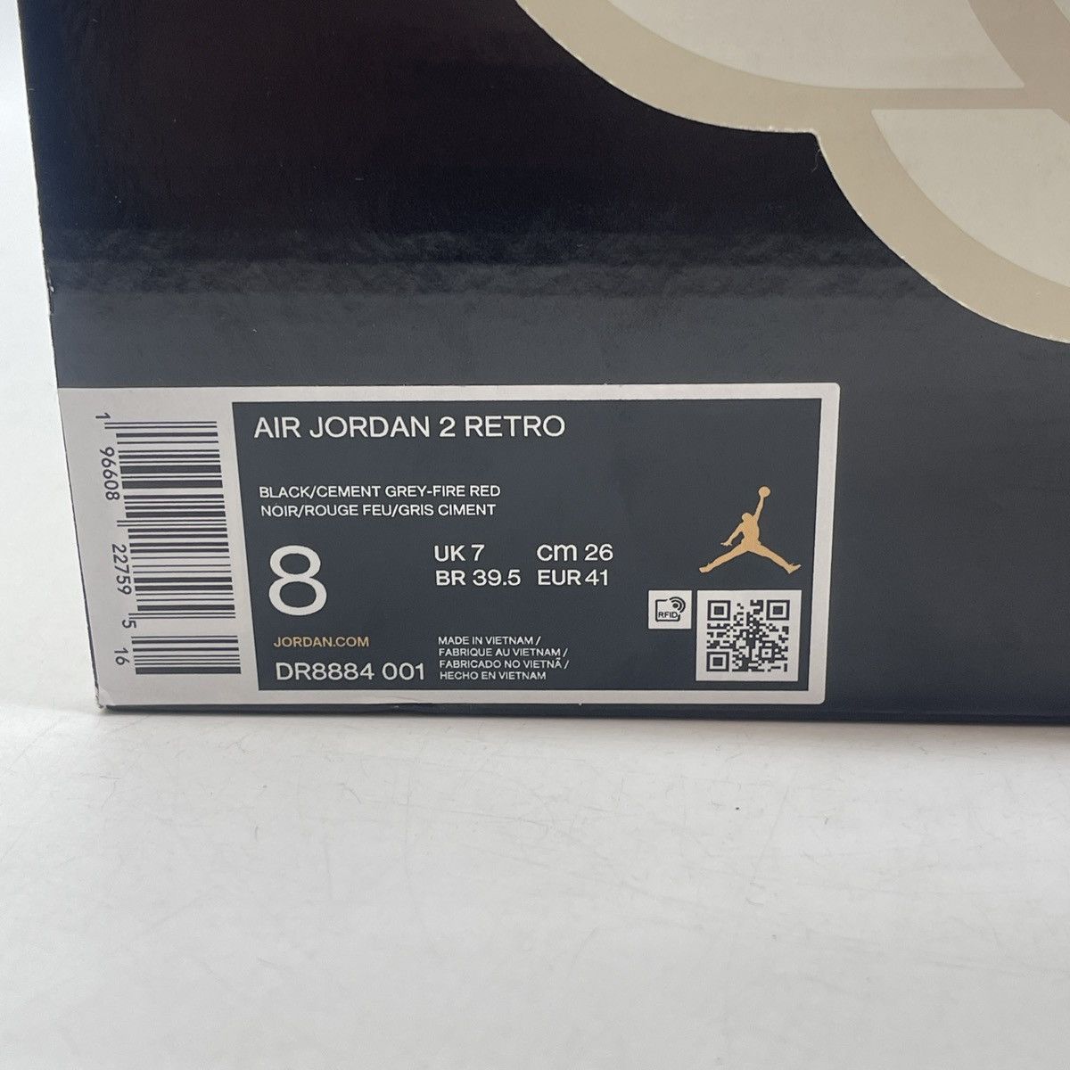 Jordan Brand Air Jordan 2 black cement Size US 8 / EU 41 - 9 Thumbnail