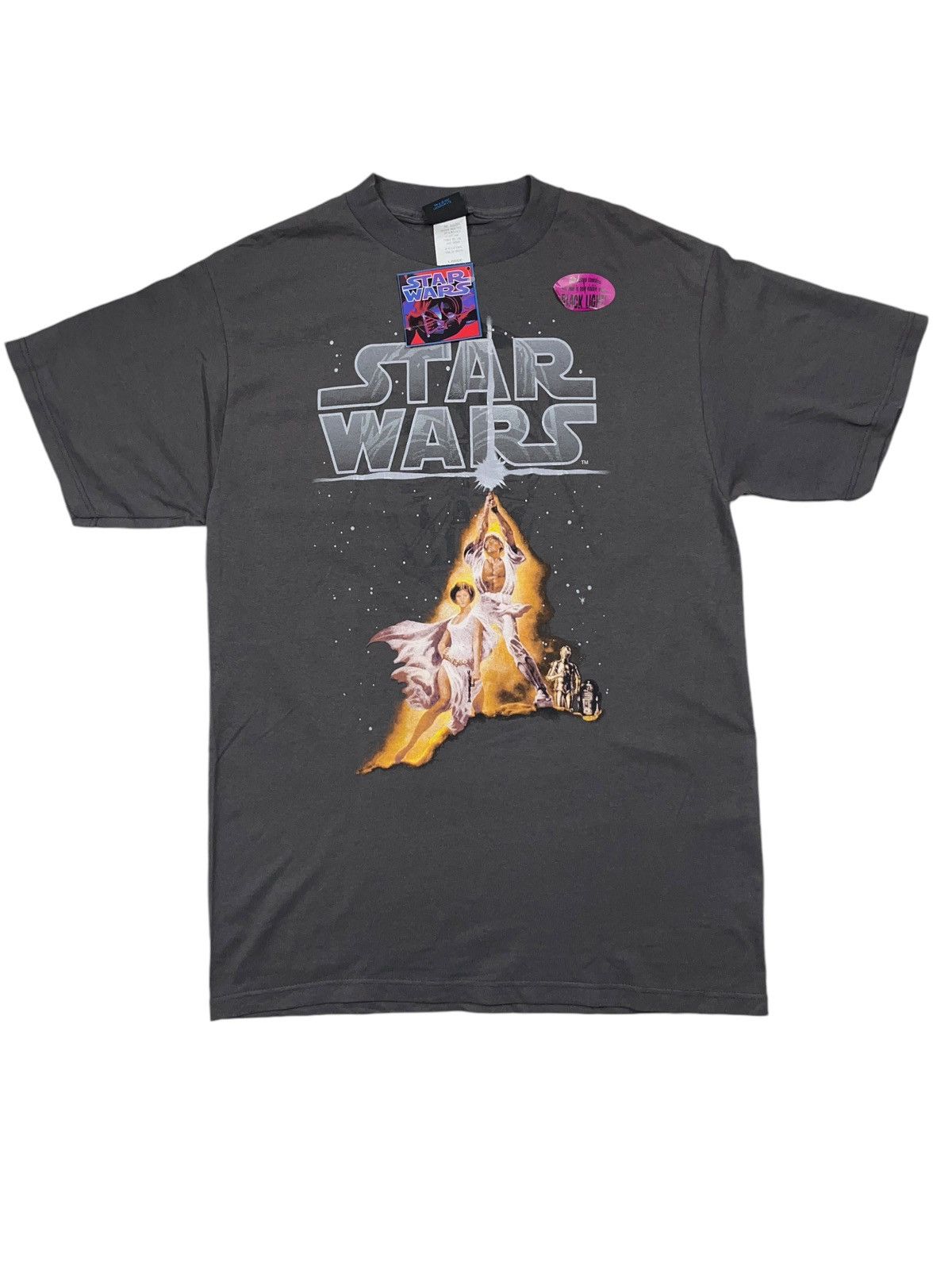 Star Wars Vintage 1996 Winterland Star Wars New with Tags T-shirt Size US L / EU 52-54 / 3 - 1 Thumbnail