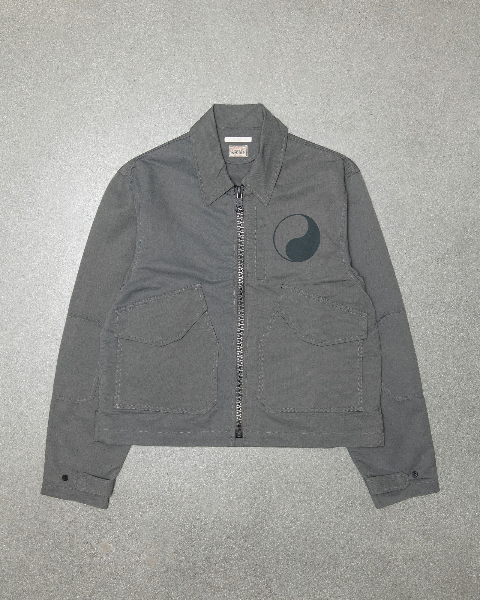 Our Legacy × Stussy PARARESCUE JACKET GREY LOGO | Grailed