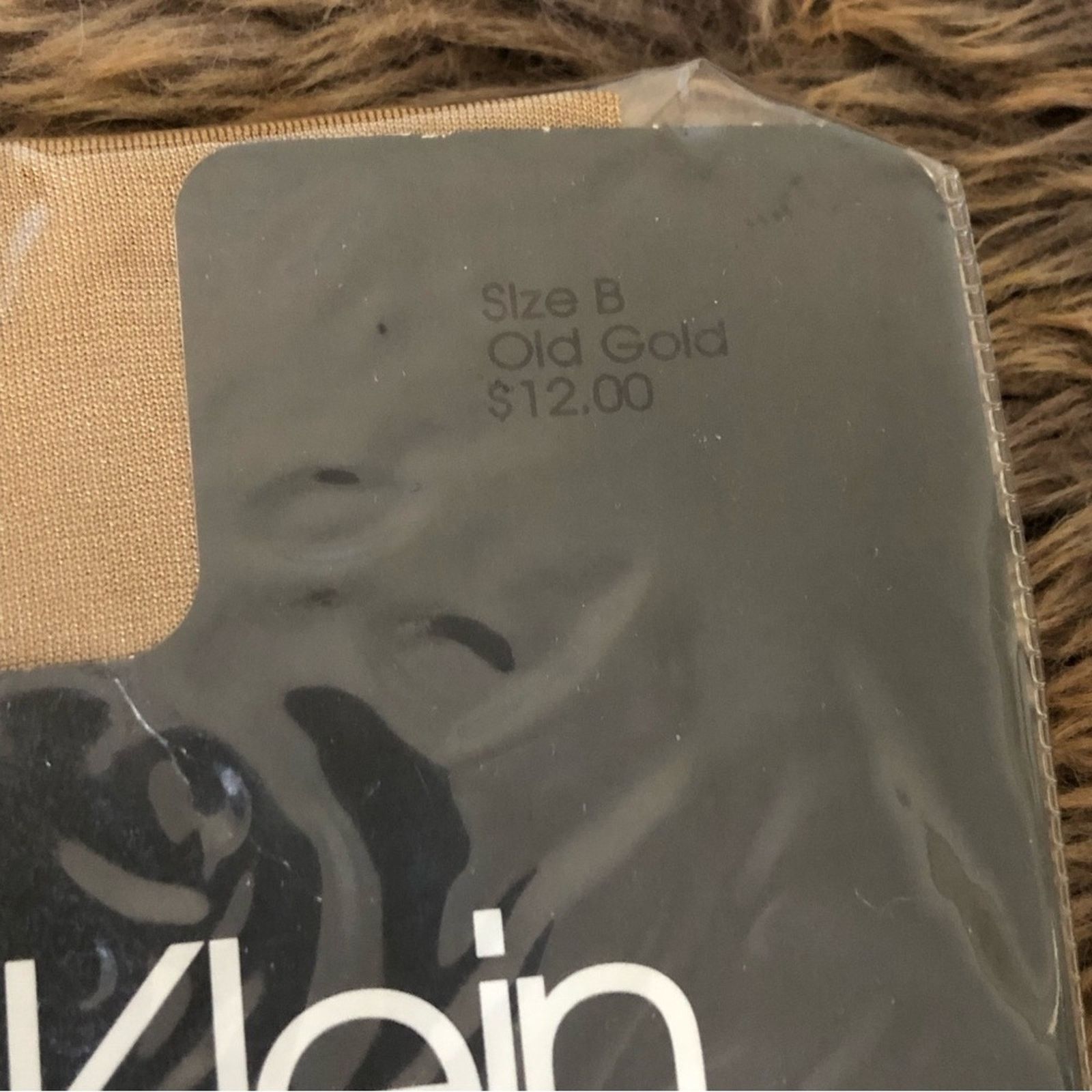 Calvin Klein Calvin Klein tights old gold size B NIP Size ONE SIZE - 6 Thumbnail