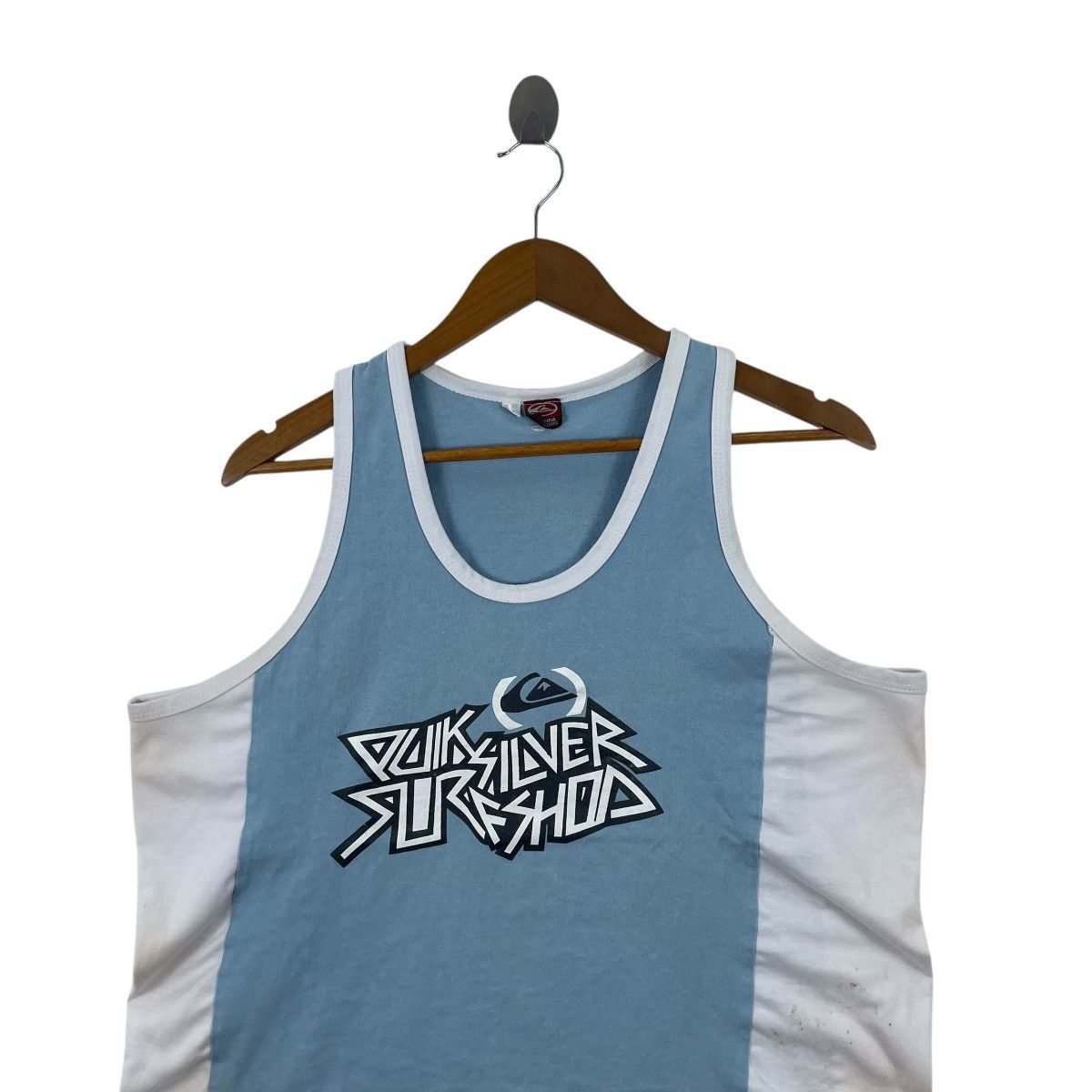Quiksilver × Vintage Vintage QuikSilver Surfing Tank Top Shirt Size US L / EU 52-54 / 3 - 2 Thumbnail