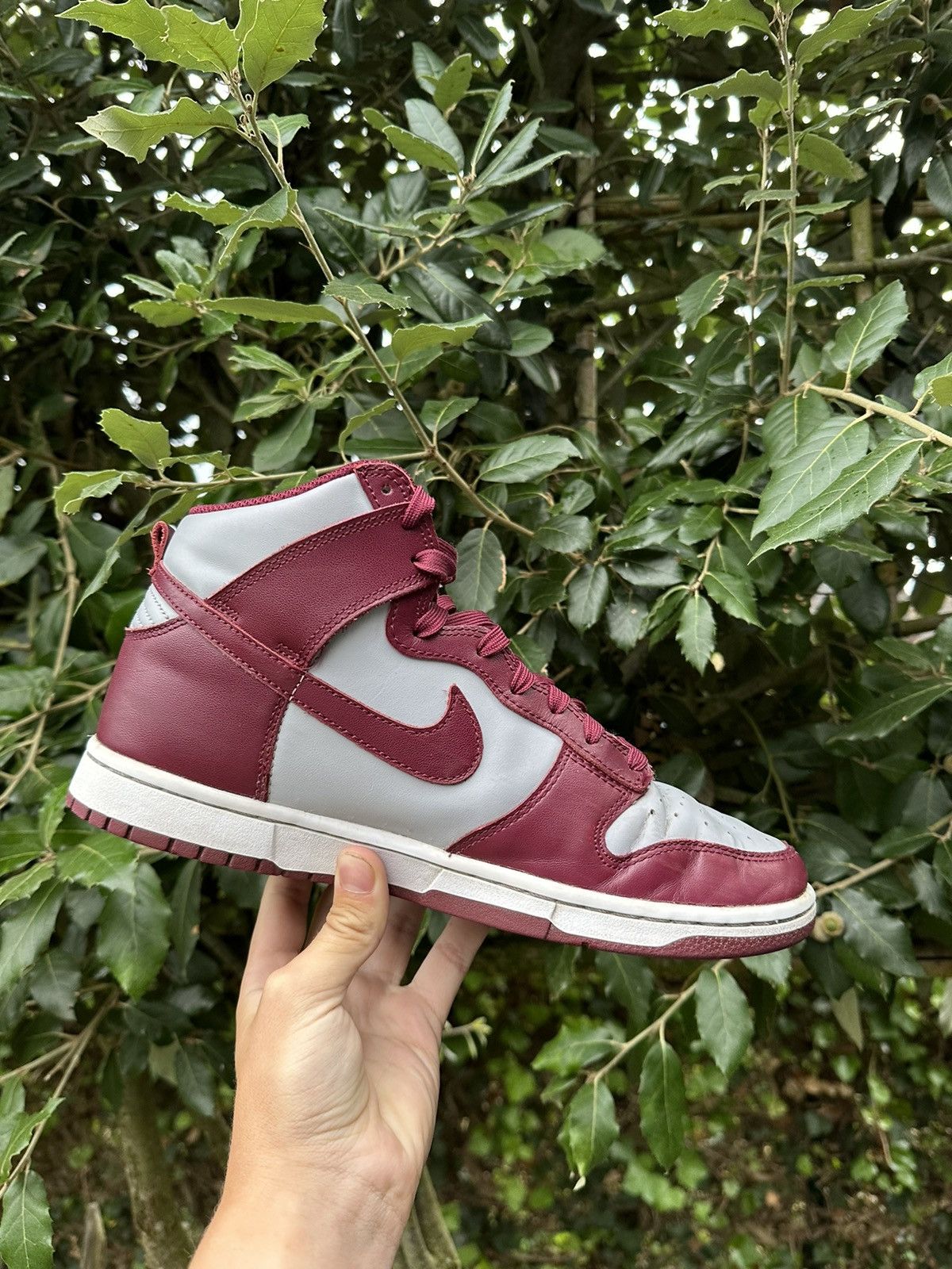 Nike Nike dunk high retro, Beetroot Size US 9.5 / EU 42-43 - 2 Thumbnail