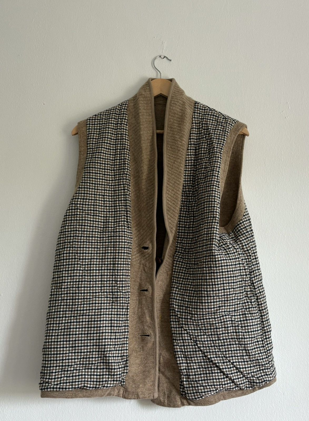 Aquascutum × Vintage Vintage Aquascutum Wool Vest Size US L / EU 52-54 / 3 - 6 Thumbnail