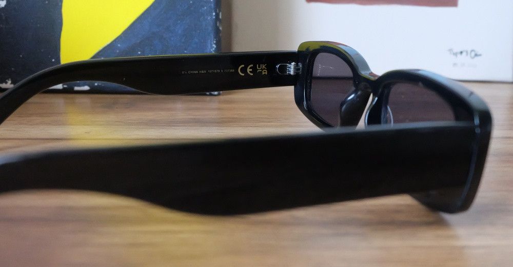 H&M H&M Rectangular Sunglasses Size ONE SIZE - 4 Thumbnail