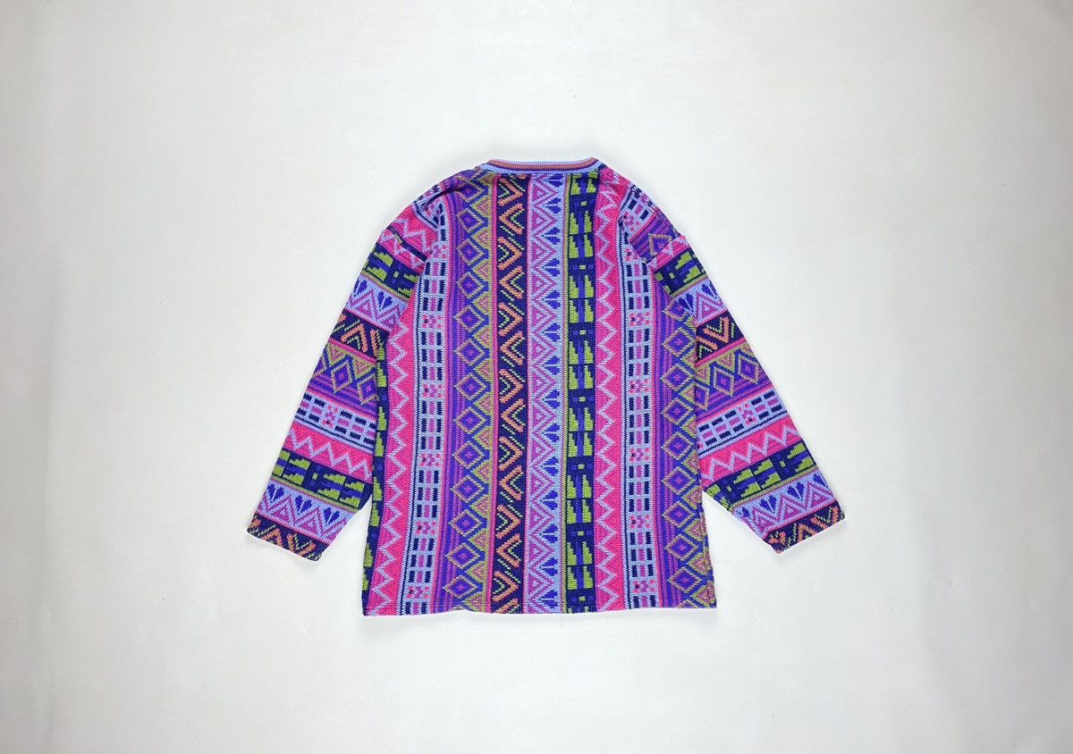 Vintage Vintage Coloured Cable Knit Sweater Size US S / EU 44-46 / 1 - 2 Thumbnail