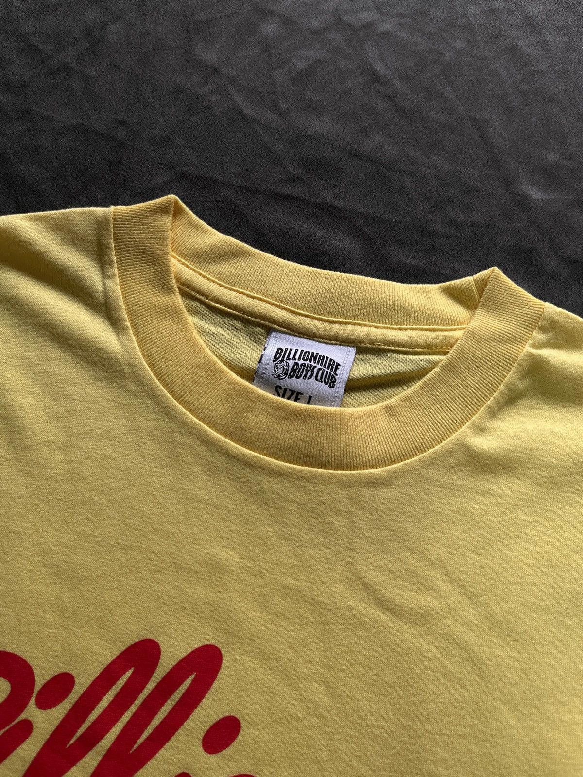 Billionaire Boys Club Rare Billionaire Boys Club BBC Flip Script T-Shirt Yellow L Size US L / EU 52-54 / 3 - 2 Thumbnail