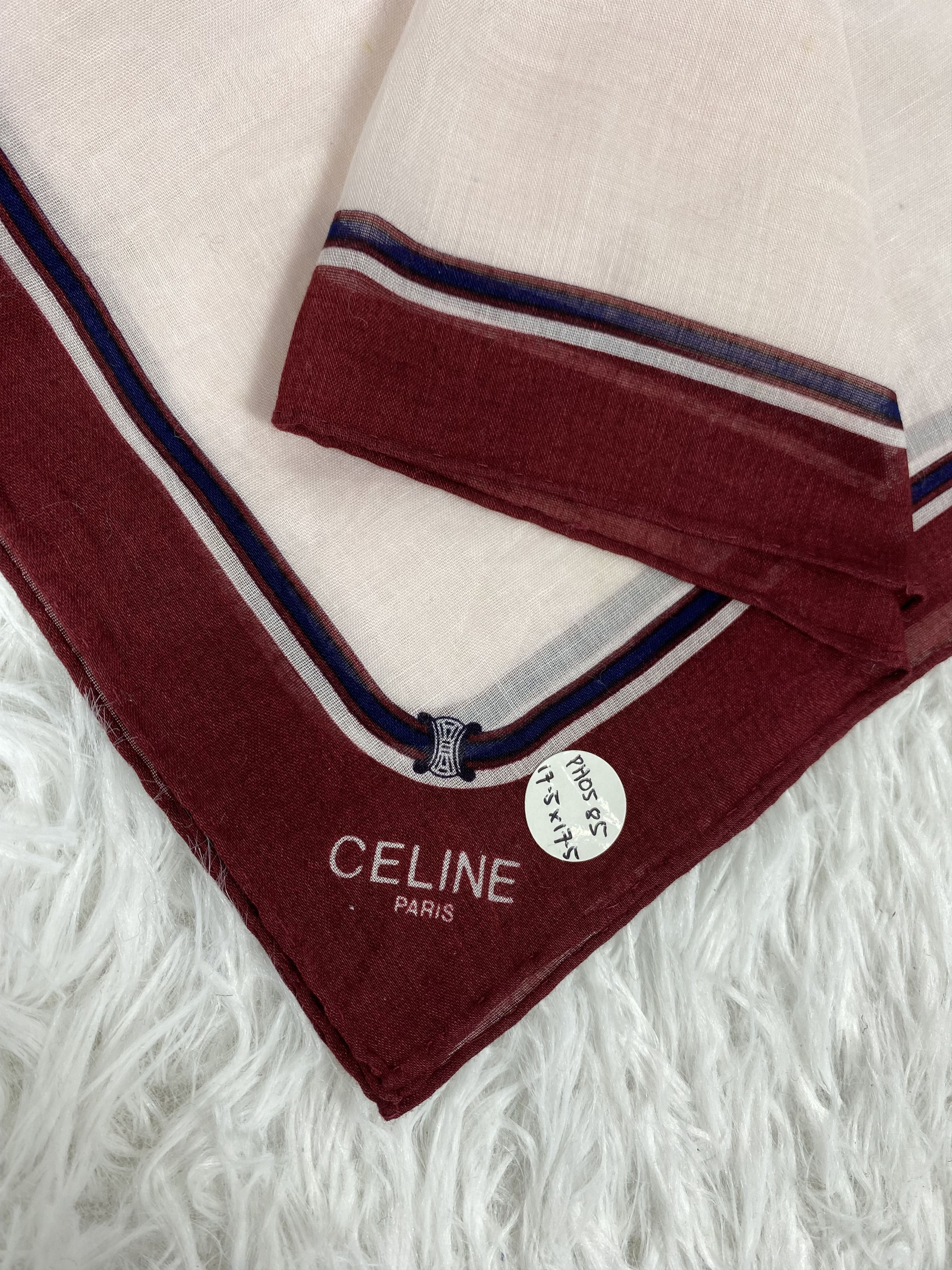 Celine Vintage Celine Handkerchief Neckerchief PH0585 Size ONE SIZE - 2 Thumbnail