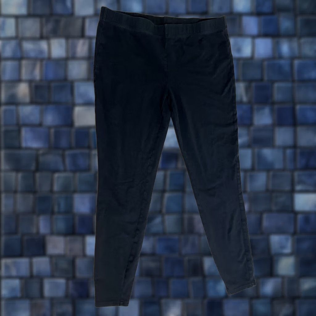 Madewell Madewell Leggings Womens XL High Rise 7/8 Length Black Workout Casual Everyday Size 40" / US 18 - 1 Thumbnail