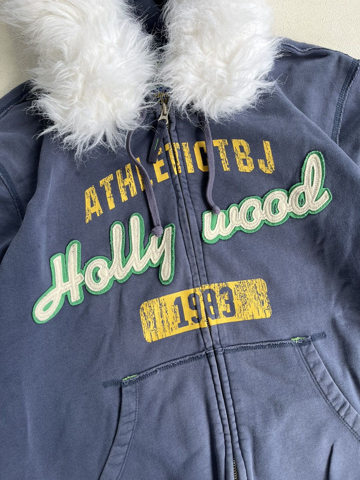 Hysteric Glamour Y2K Japanese Tbj Jeans Zip Up Fur Hoodie Hysteric Style Size US L / EU 52-54 / 3 - 9 Thumbnail