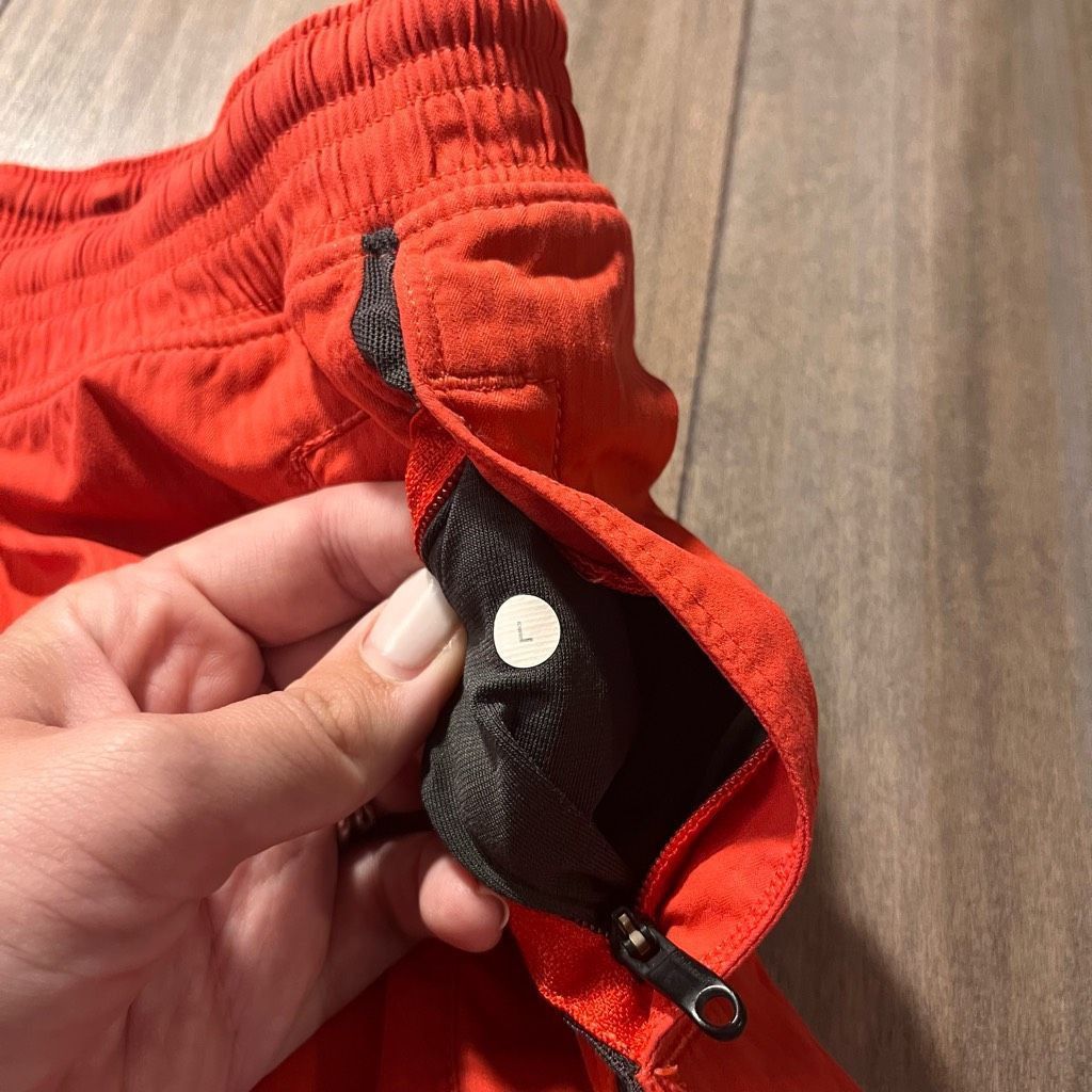 Lululemon Lululemon Red Athletic Workout Shorts 9” inseam Men Large Bi Size US 36 / EU 52 - 4 Thumbnail