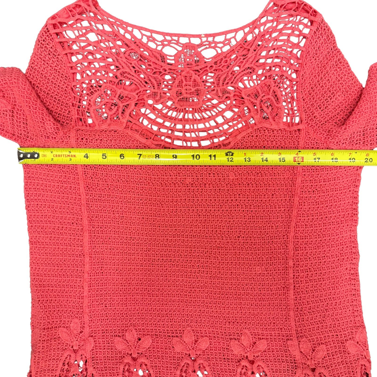 Vintage Vintage Knitted 3/4 Sleeve Blouse | Women's XL Size XL / US 12-14 / IT 48-50 - 4 Thumbnail