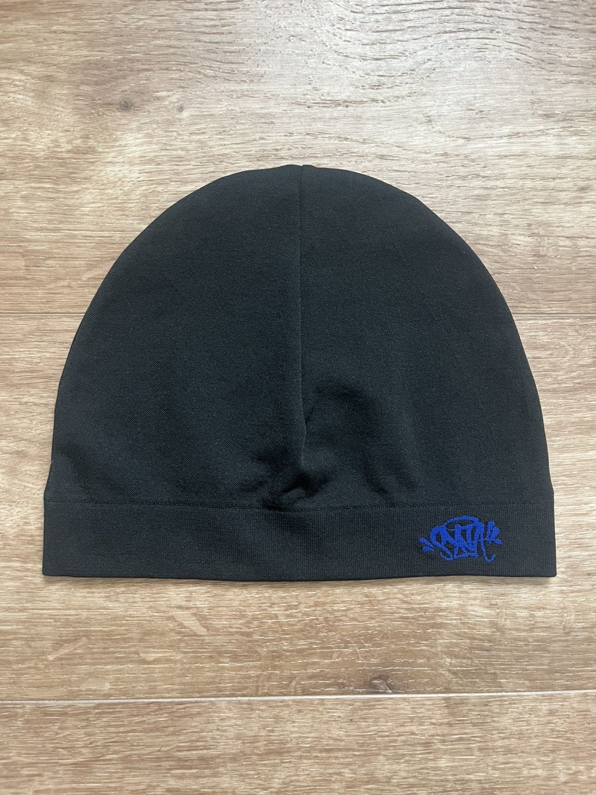 Syna World Black Syna Skull Cap with blue logo Size ONE SIZE - 2 Thumbnail