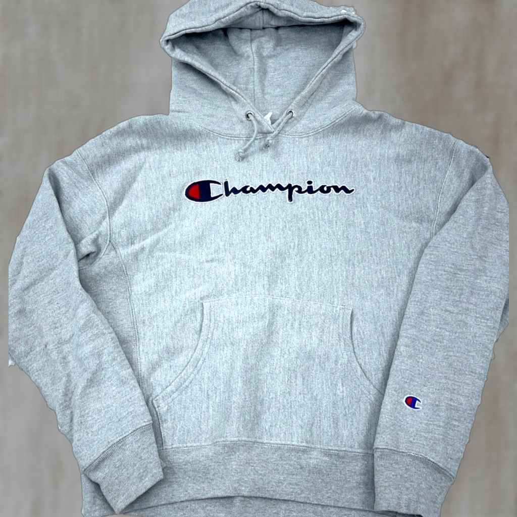 Champion Champion Hoodie Men Medium Gray Reverse Weave Sweatshirt SweaterRetro Heavy A5 Size US M / EU 48-50 / 2 - 1 Thumbnail