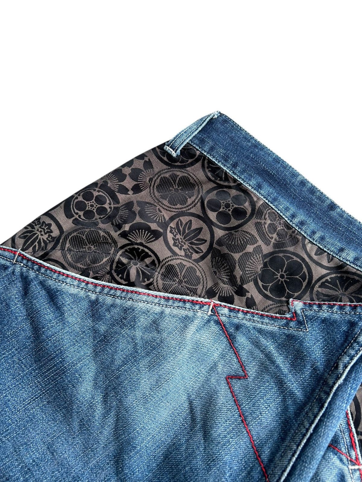 Japanese Brand × Kapital × Vintage Made in Japan Gemstone Rare Denim Jeans ☠️🎌 Size US 32 / EU 48 - 10 Thumbnail