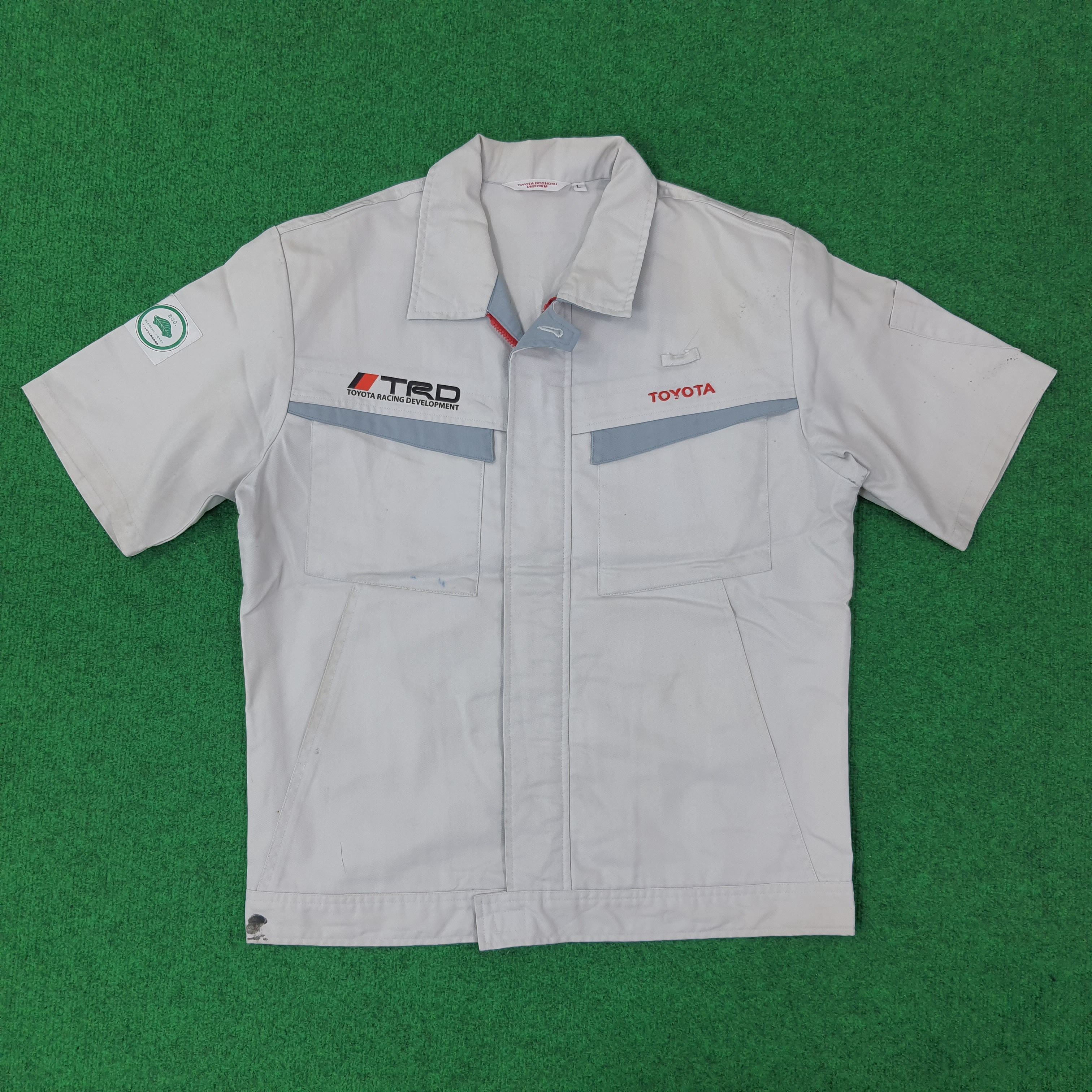 Japanese Brand Vintage TRD Toyota Motorsports Racing Jacket C245N10 Size US M / EU 48-50 / 2 - 3 Thumbnail