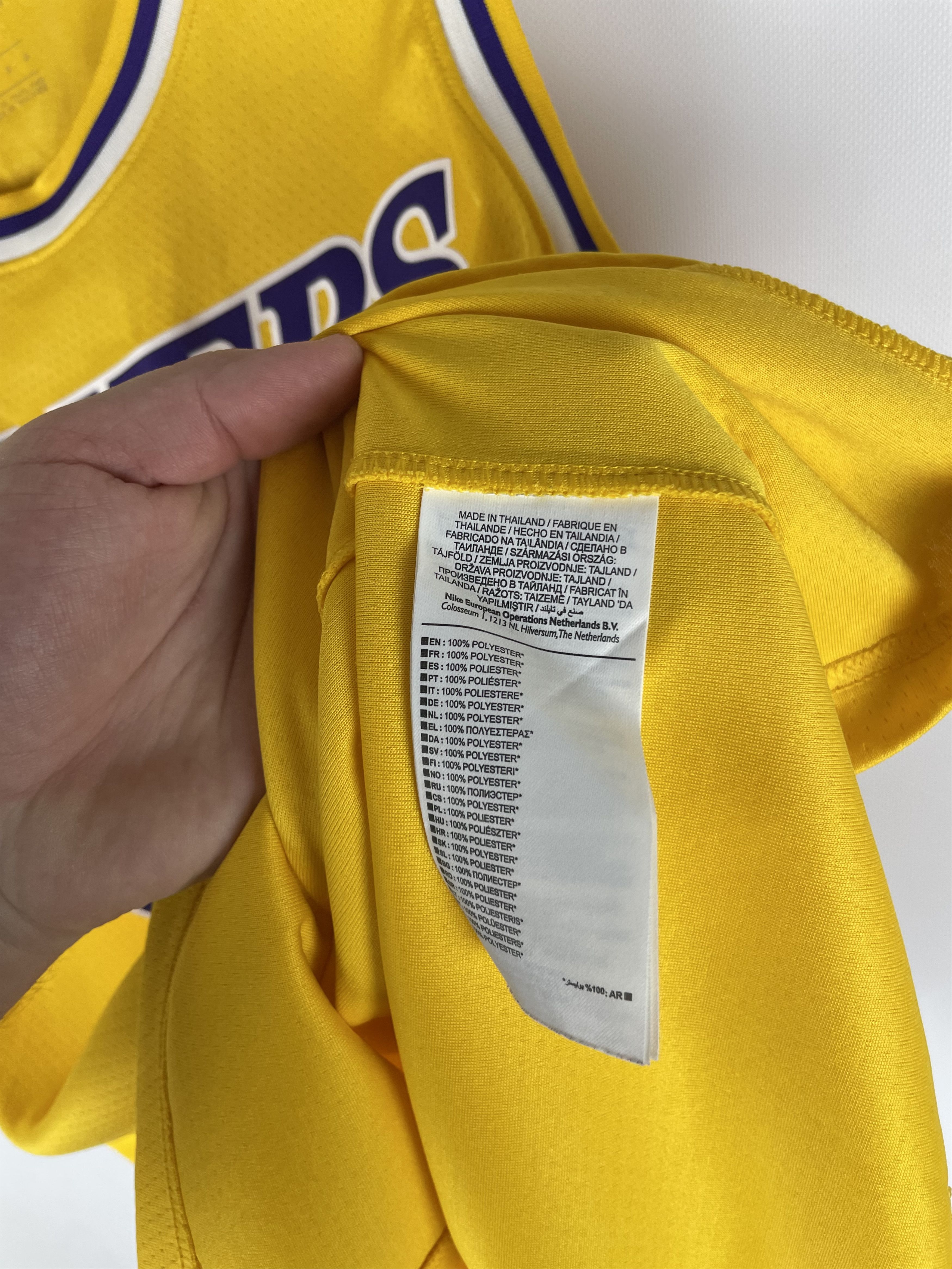 NBA Nike NBA Tank Jersey Lebron James 23# Lakers Size US L / EU 52-54 / 3 - 6 Thumbnail