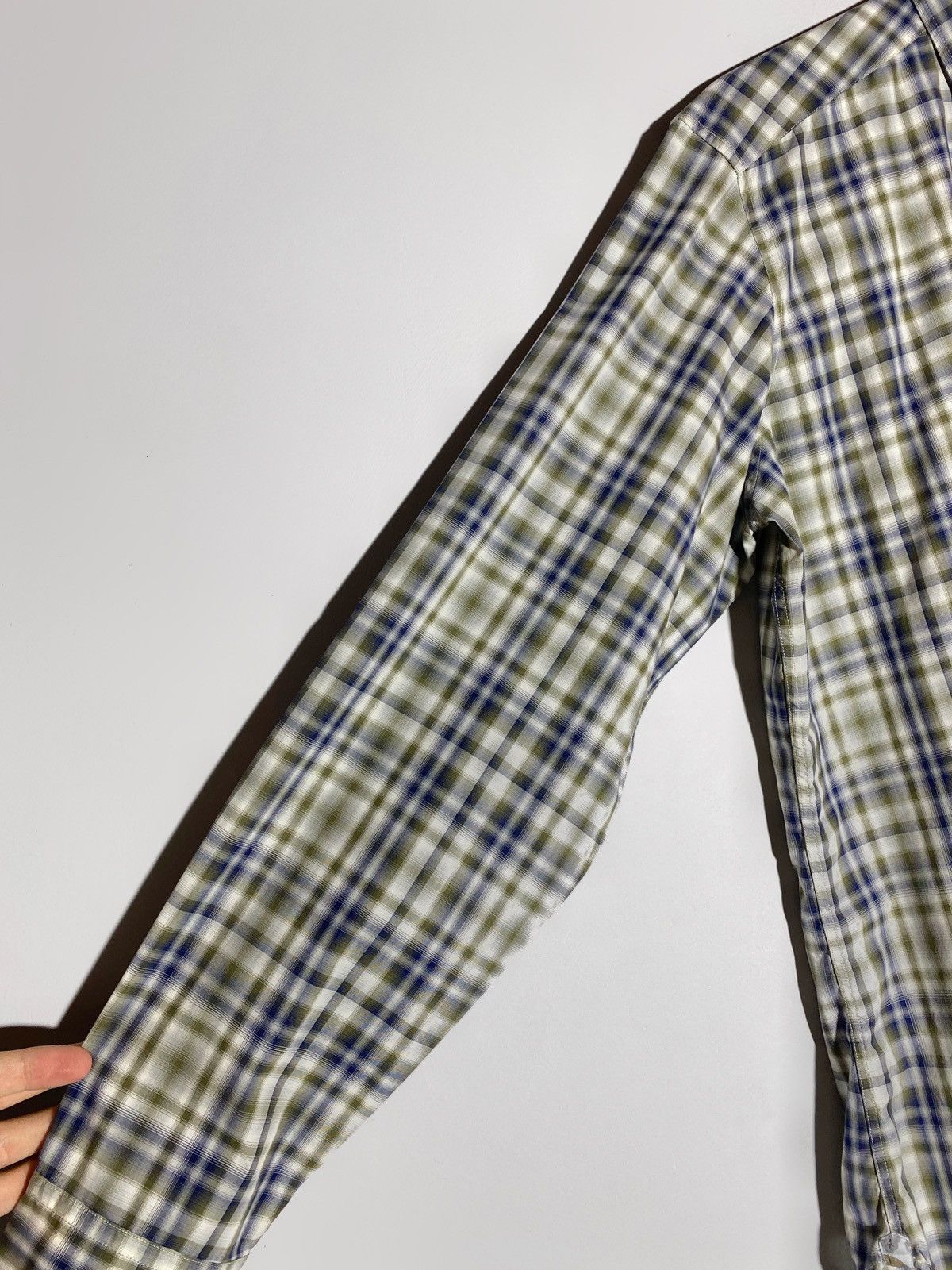 Etro Etro Checked Long Sleeve Shirt Men’s Size US L / EU 52-54 / 3 - 15 Thumbnail