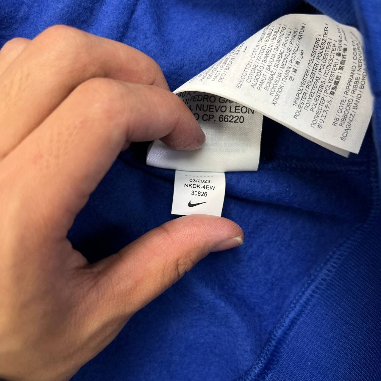 Nike Nike Hoodie Men Large Blue Texas Rangers MLB Pullover New L Size US L / EU 52-54 / 3 - 6 Thumbnail