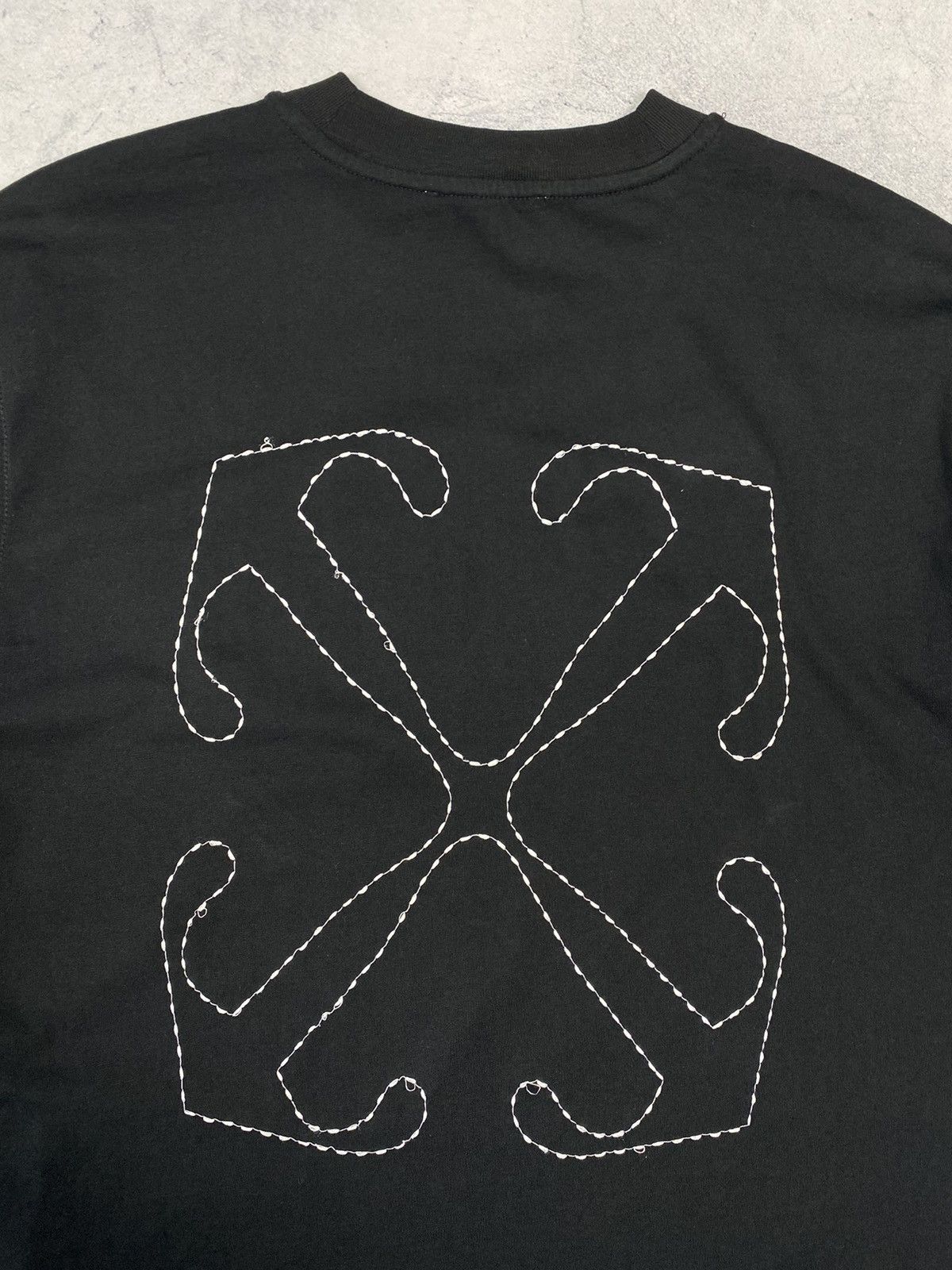 Off-White OFF WHITE EMBROIDERED ARROW T-SHIRT Size US S / EU 44-46 / 1 - 4 Thumbnail