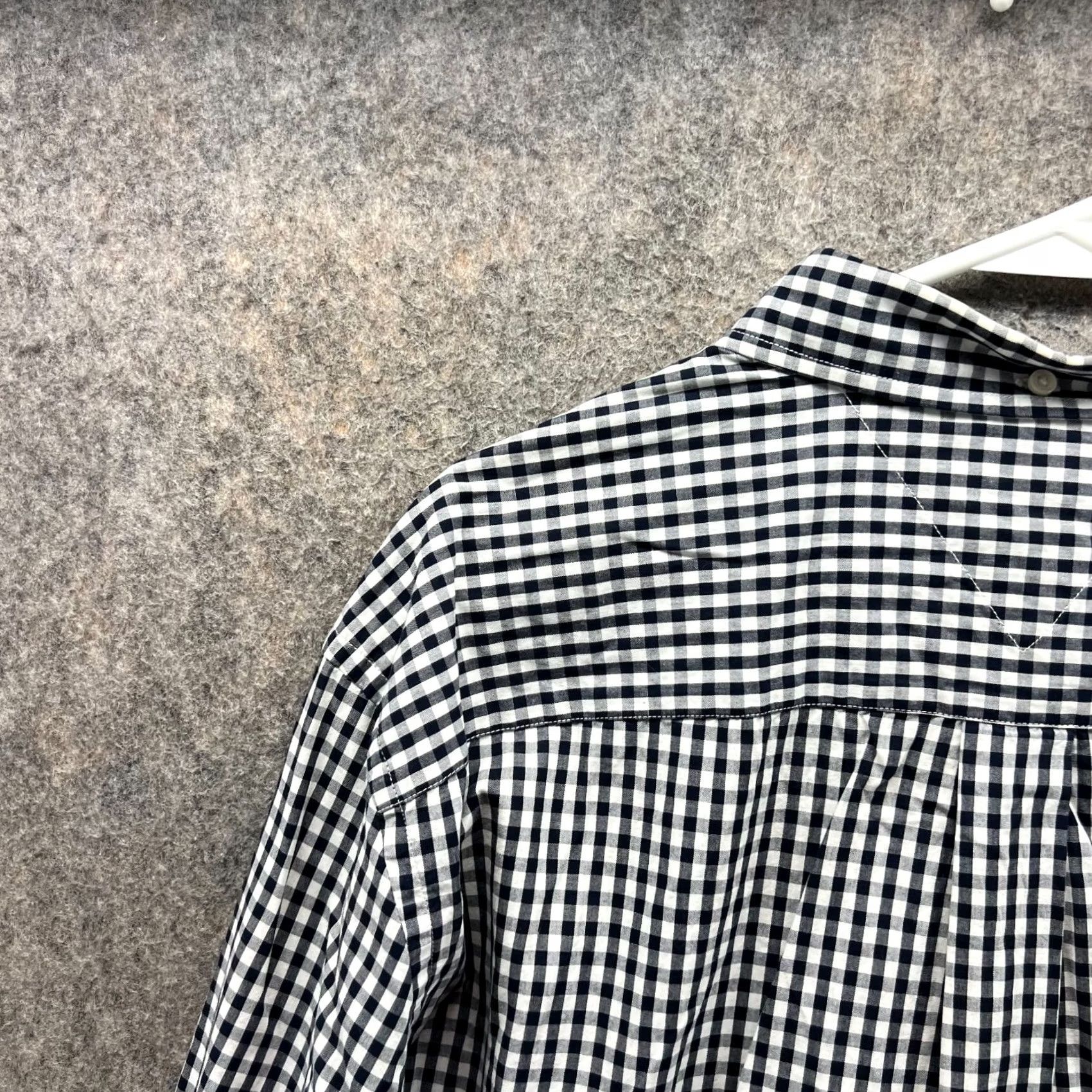 Tommy Hilfiger VINTAGE Tommy Hilfiger Shirt Men XL Black White Button Down Classic Check Size US XL / EU 56 / 4 - 4 Thumbnail