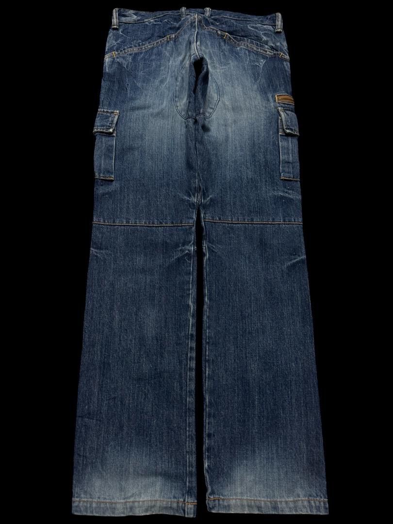 SICK Vintage Kurashiki Eternal Kapital Whisker Cargo Jeans