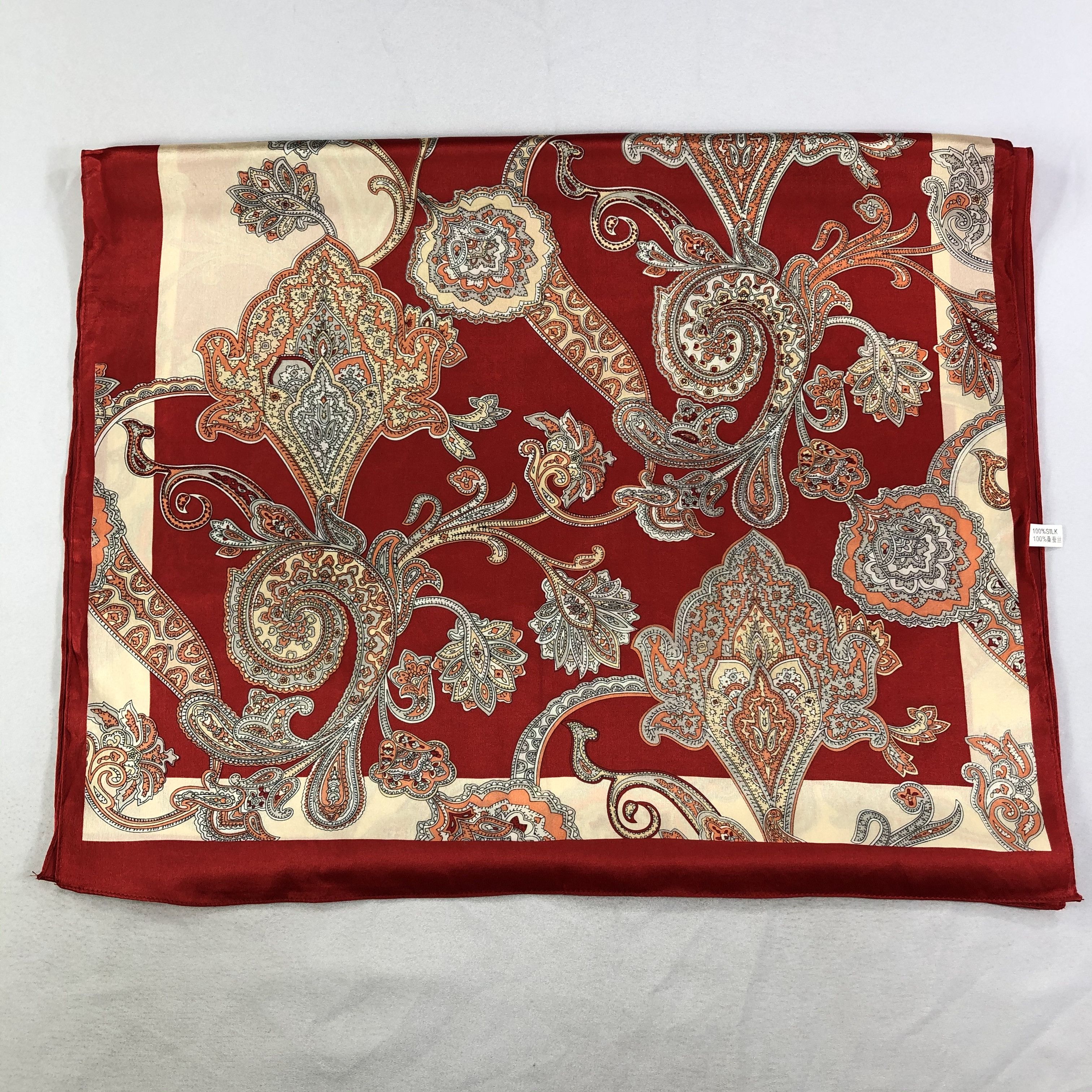 Vintage Vintage Silk Scarf Size ONE SIZE - 3 Thumbnail